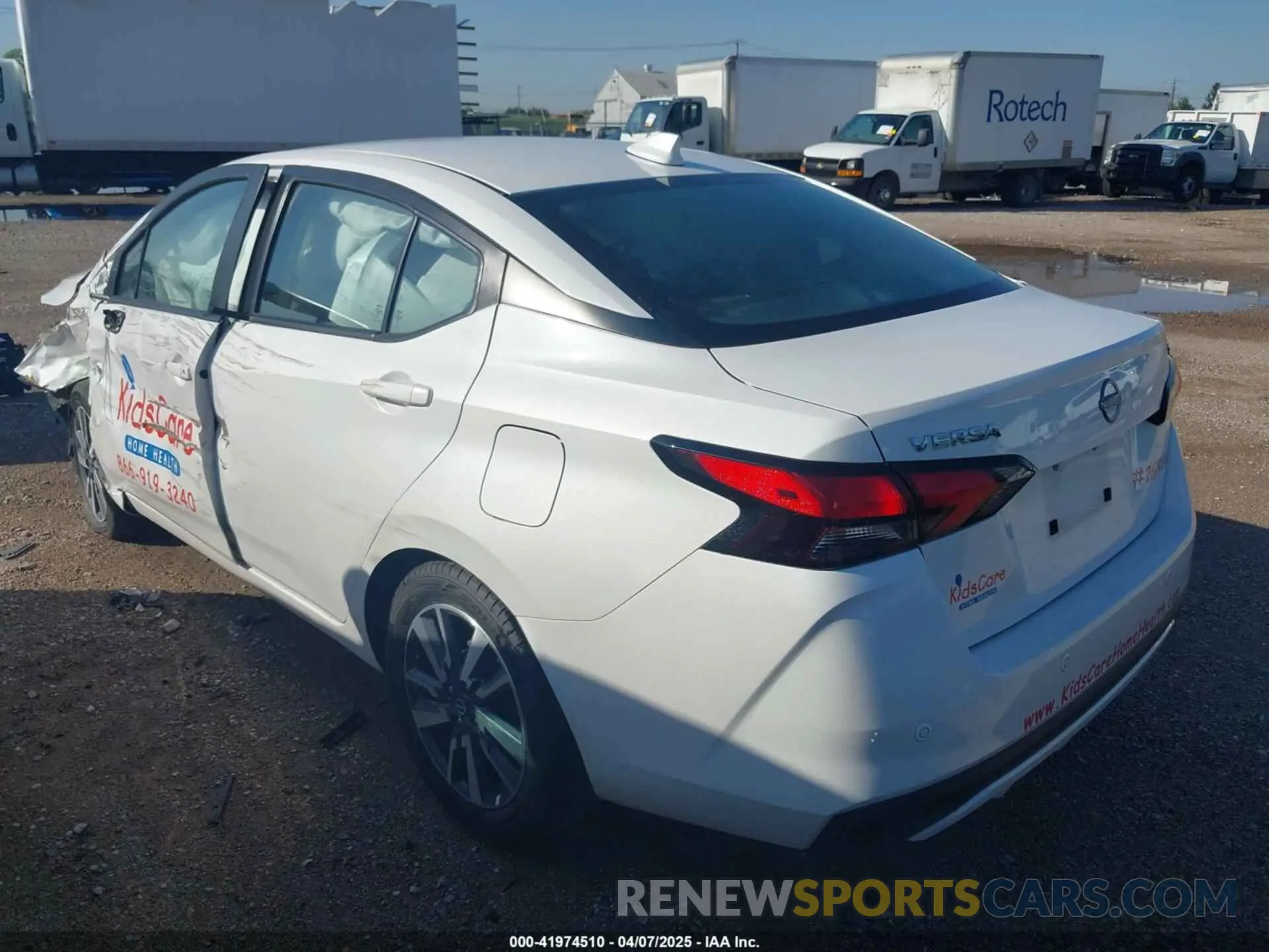 3 Photograph of a damaged car 3N1CN8EV5PL855603 NISSAN VERSA 2023