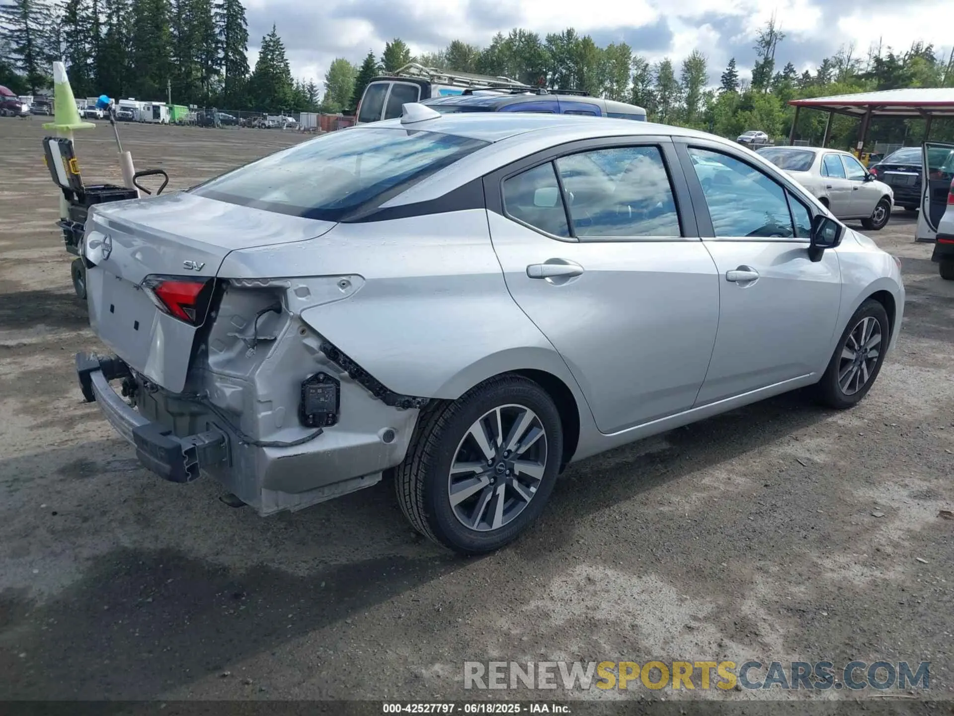 4 Photograph of a damaged car 3N1CN8EV5PL856833 NISSAN VERSA 2023