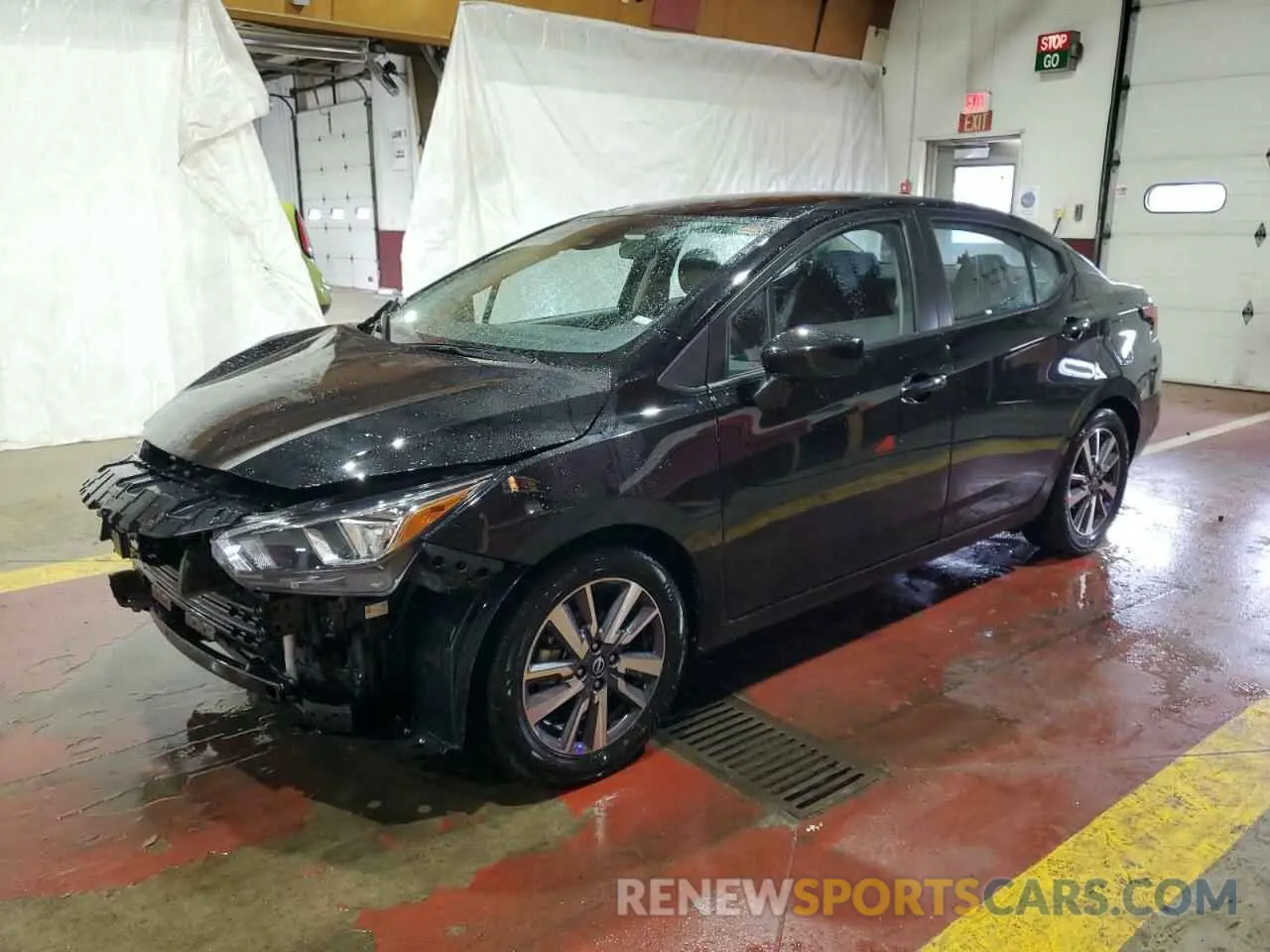 1 Photograph of a damaged car 3N1CN8EV5PL863572 NISSAN VERSA 2023