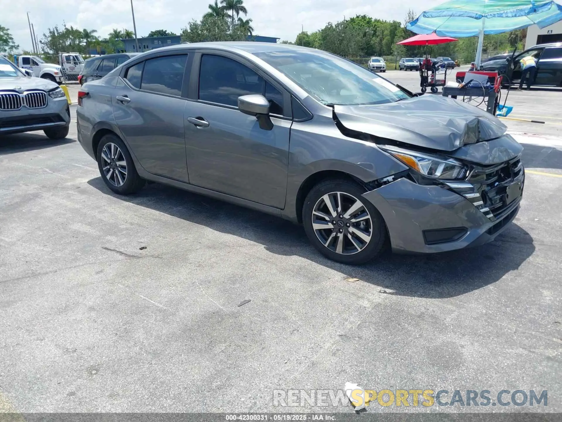 1 Photograph of a damaged car 3N1CN8EV5PL864527 NISSAN VERSA 2023