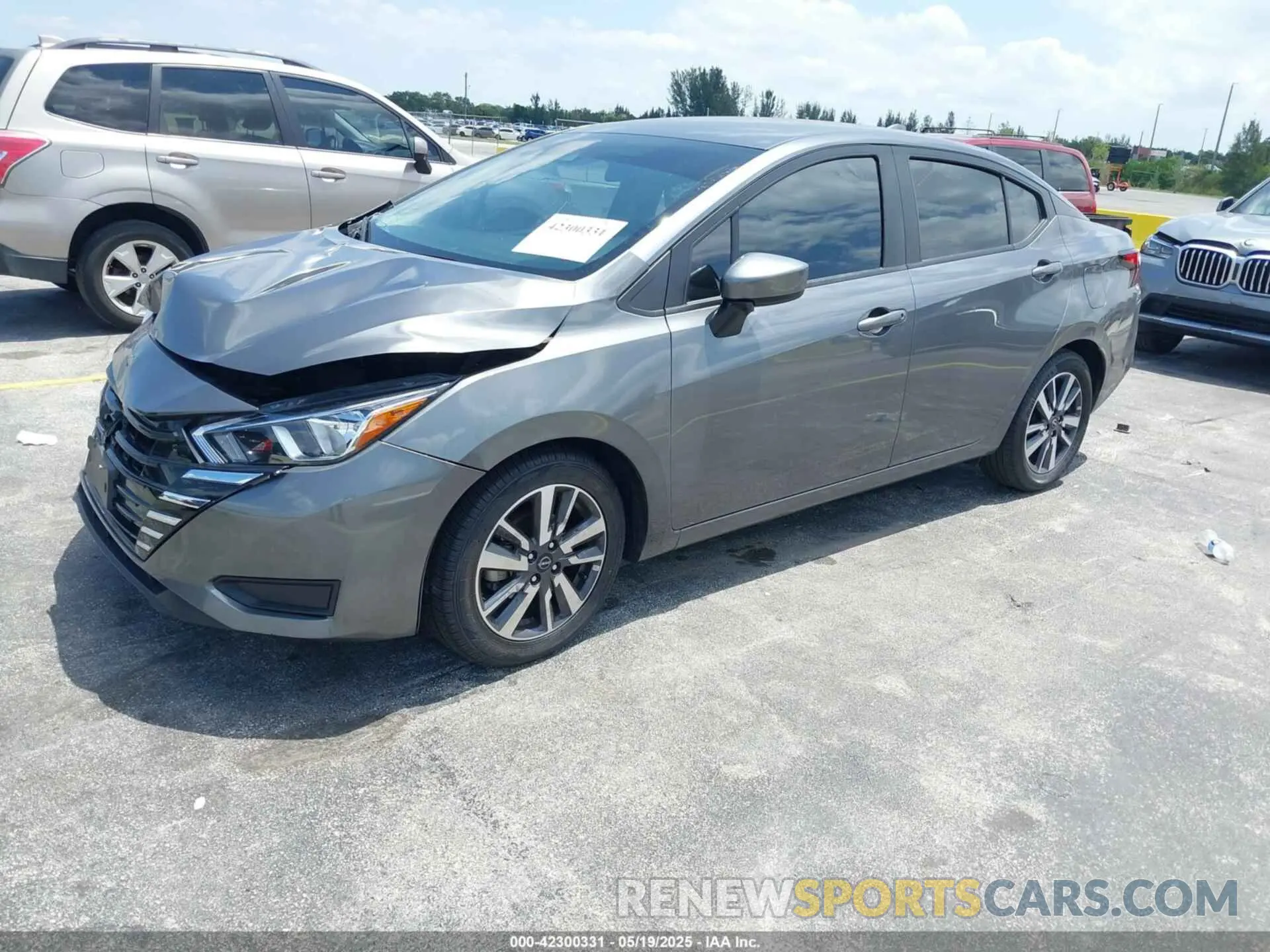 2 Photograph of a damaged car 3N1CN8EV5PL864527 NISSAN VERSA 2023