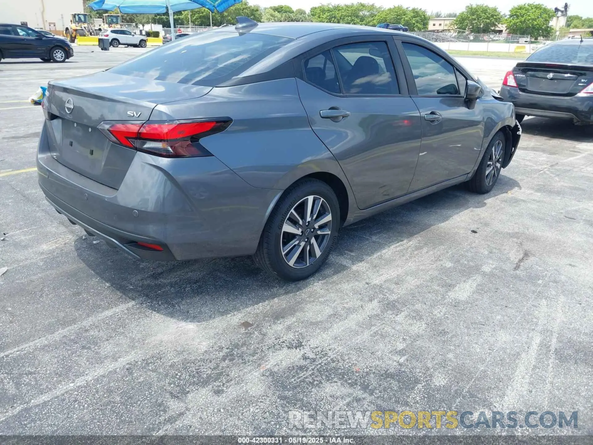 4 Photograph of a damaged car 3N1CN8EV5PL864527 NISSAN VERSA 2023