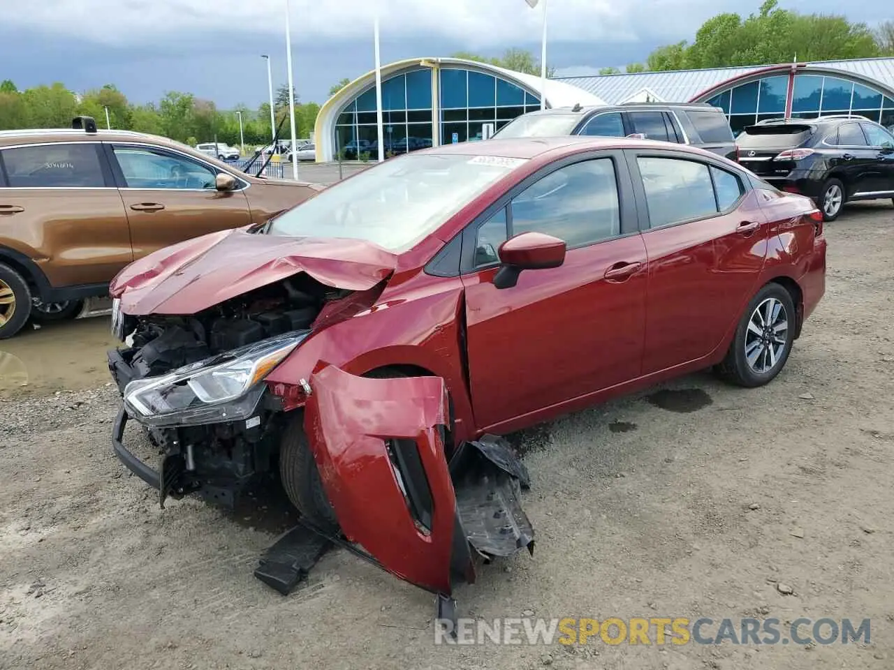 1 Photograph of a damaged car 3N1CN8EV5PL867606 NISSAN VERSA 2023