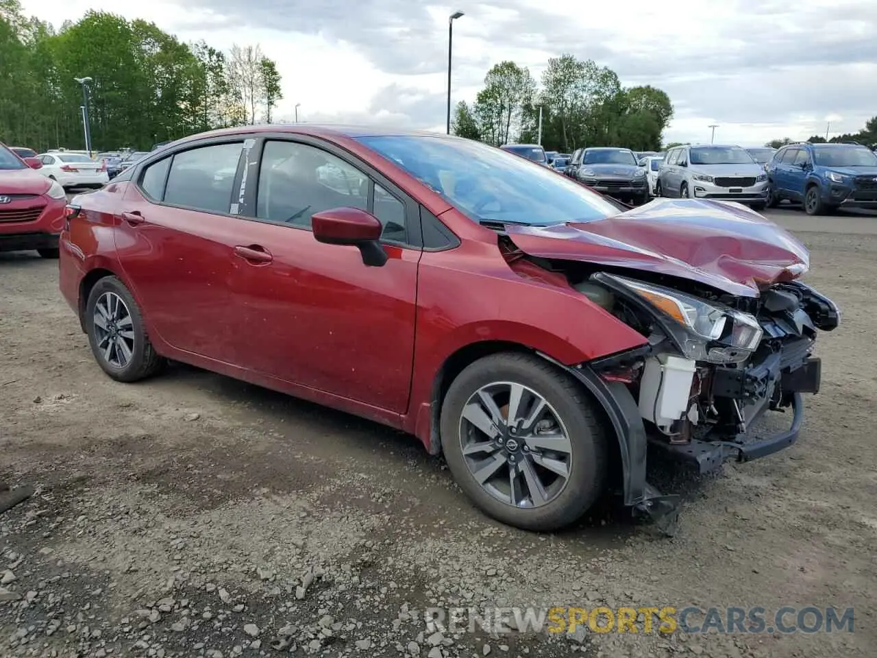 4 Photograph of a damaged car 3N1CN8EV5PL867606 NISSAN VERSA 2023