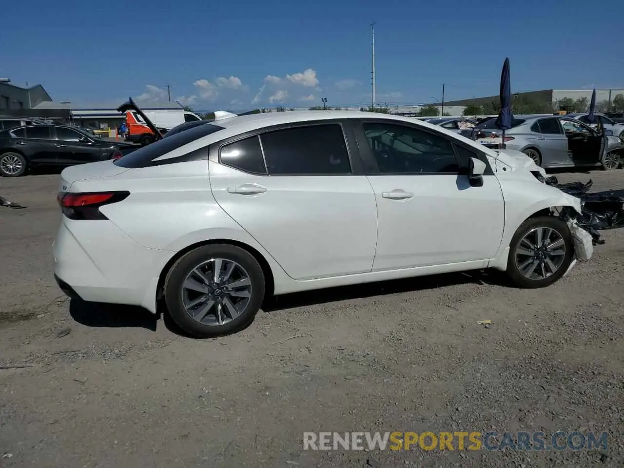 3 Photograph of a damaged car 3N1CN8EV5PL874233 NISSAN VERSA 2023