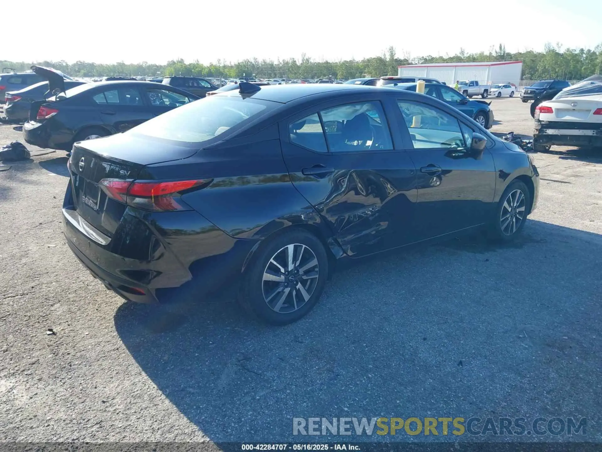 4 Photograph of a damaged car 3N1CN8EV6PL816776 NISSAN VERSA 2023