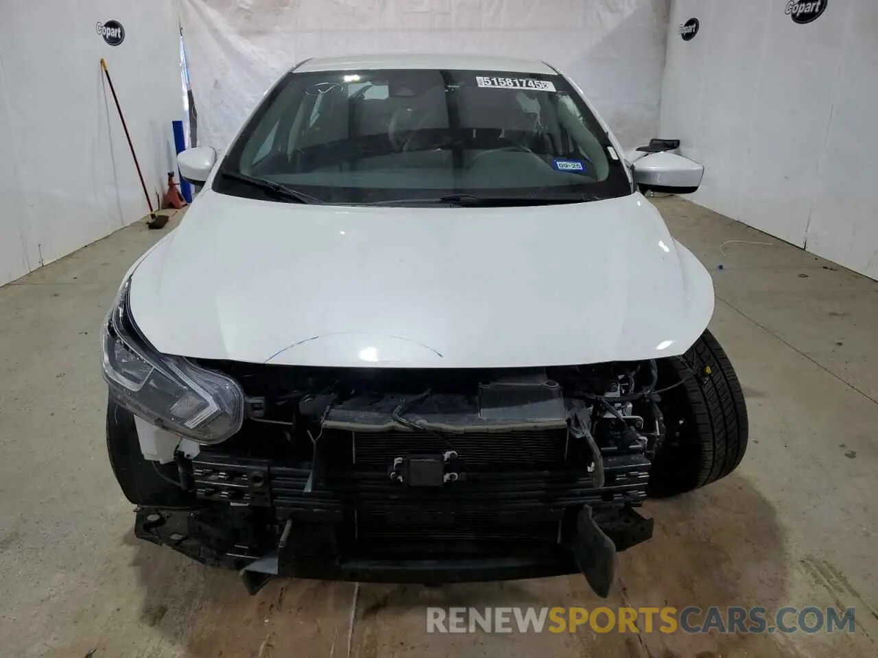 5 Photograph of a damaged car 3N1CN8EV6PL824201 NISSAN VERSA 2023