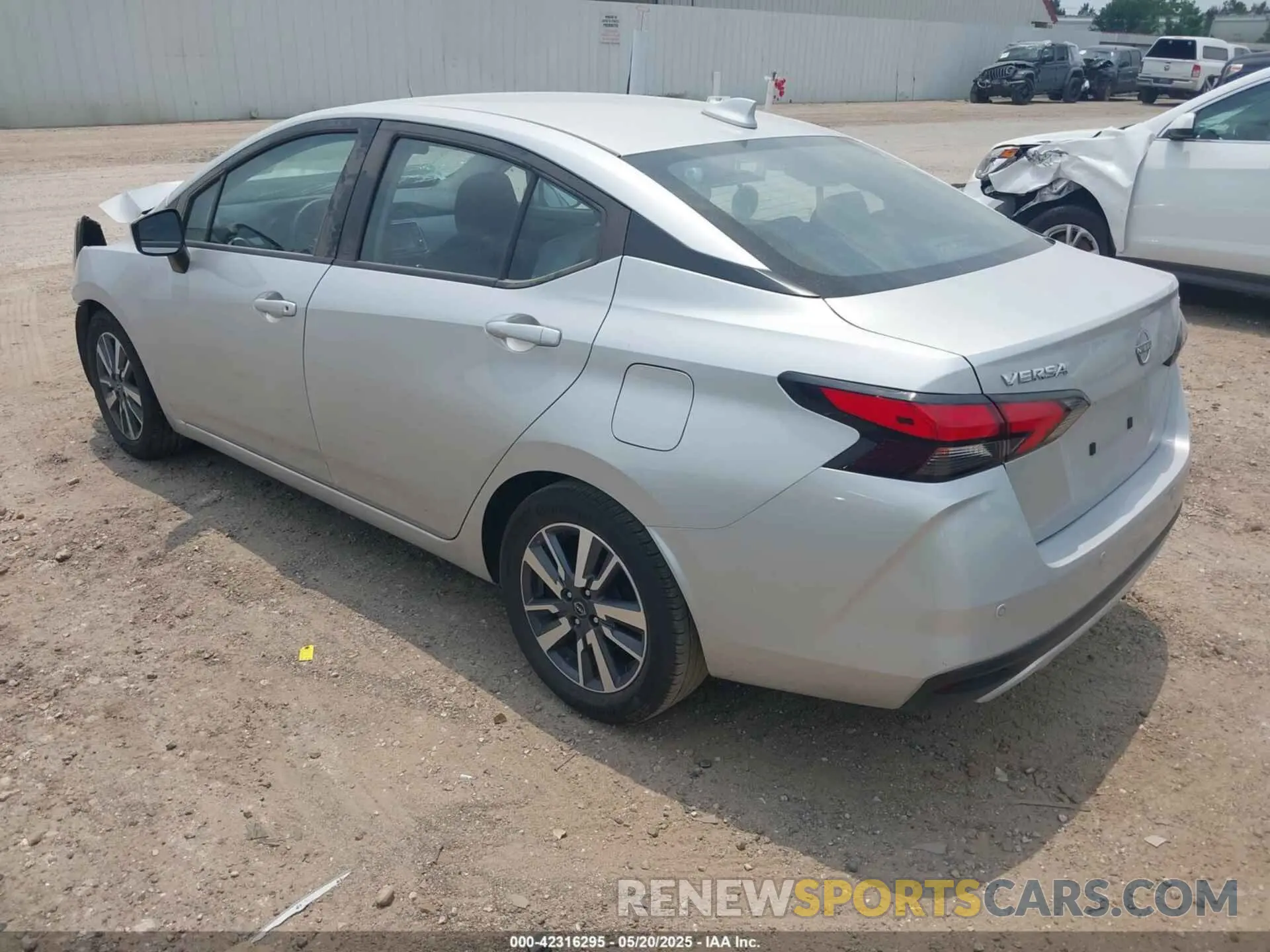 3 Photograph of a damaged car 3N1CN8EV6PL863550 NISSAN VERSA 2023