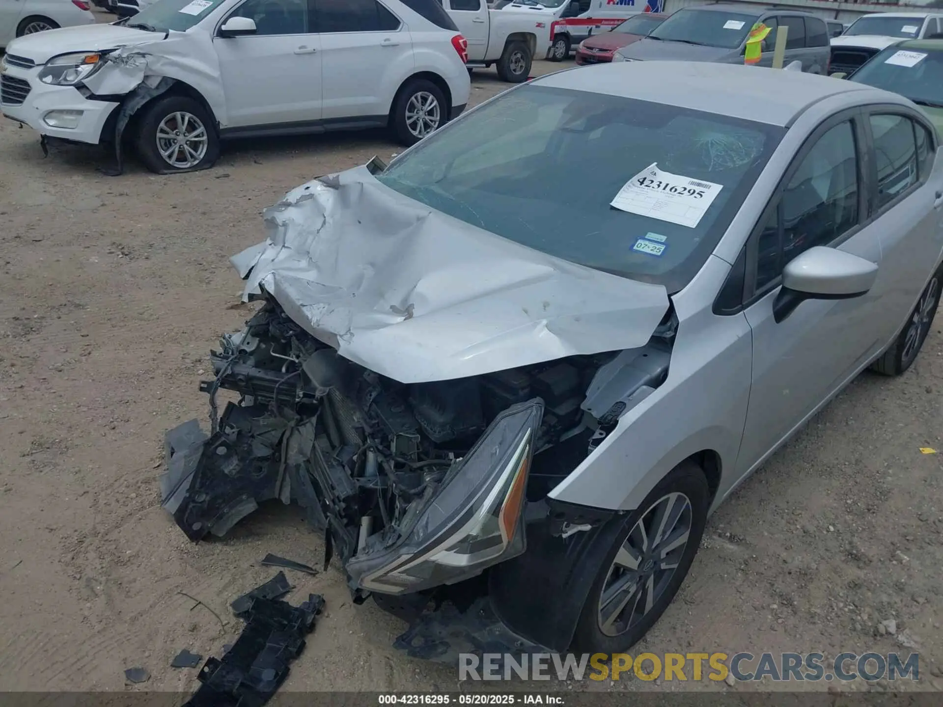 6 Photograph of a damaged car 3N1CN8EV6PL863550 NISSAN VERSA 2023
