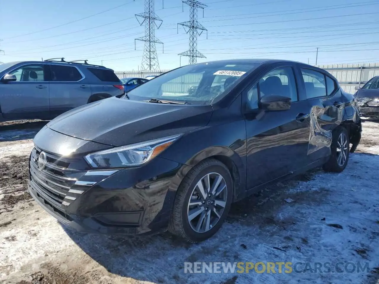 1 Photograph of a damaged car 3N1CN8EV7PL825437 NISSAN VERSA 2023