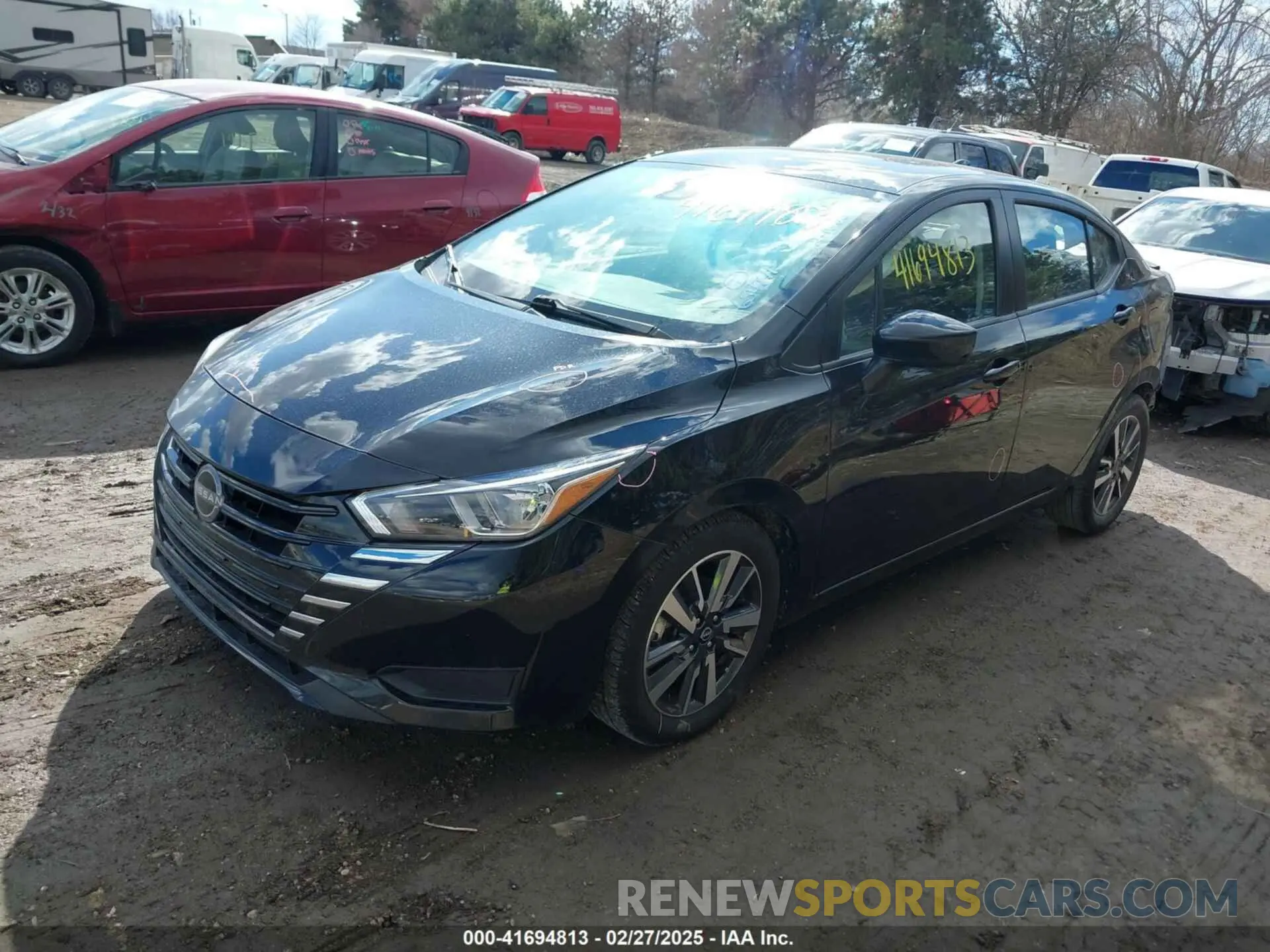 2 Photograph of a damaged car 3N1CN8EV7PL837541 NISSAN VERSA 2023