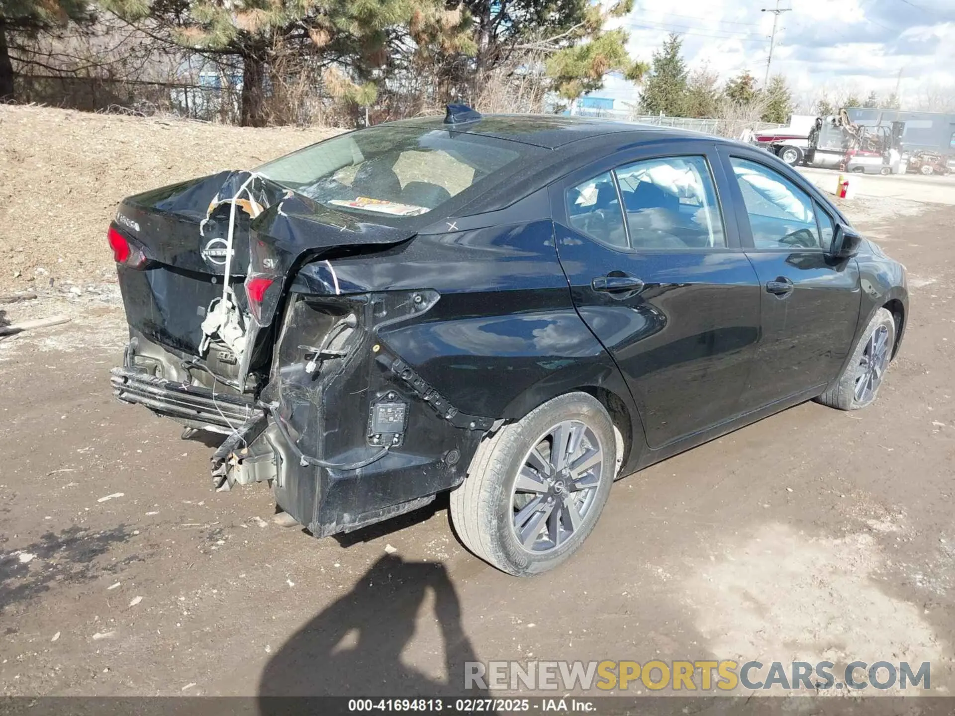 4 Photograph of a damaged car 3N1CN8EV7PL837541 NISSAN VERSA 2023