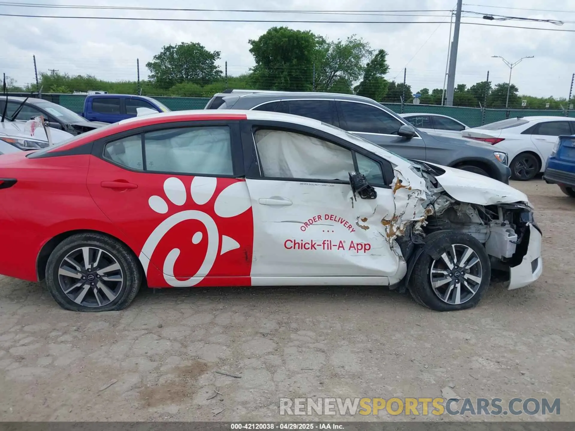 12 Photograph of a damaged car 3N1CN8EV7PL838348 NISSAN VERSA 2023