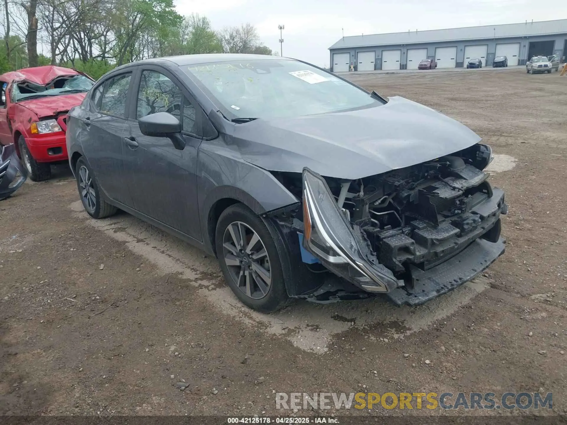 1 Photograph of a damaged car 3N1CN8EV7PL848491 NISSAN VERSA 2023