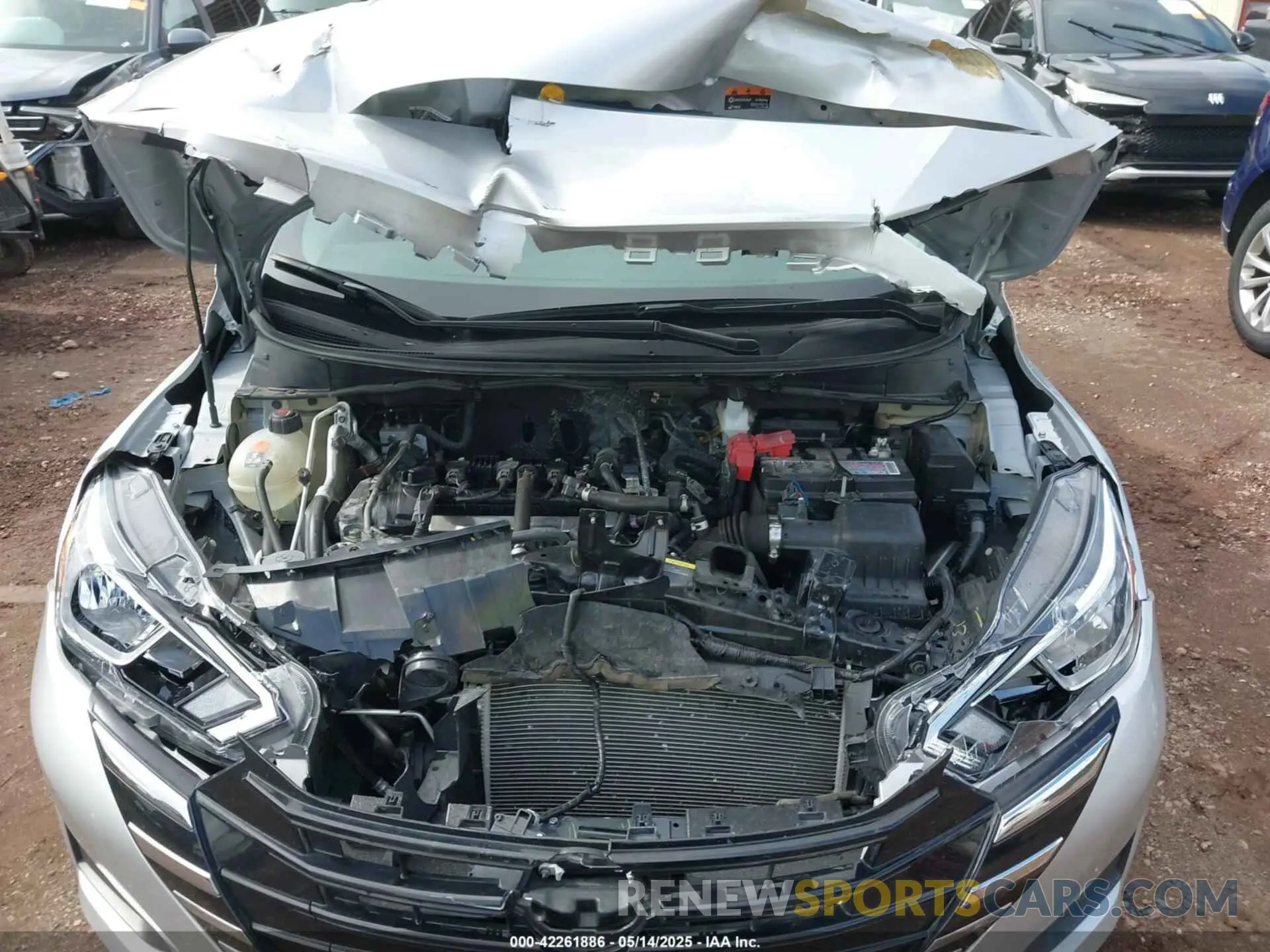 10 Photograph of a damaged car 3N1CN8EV8PL862755 NISSAN VERSA 2023