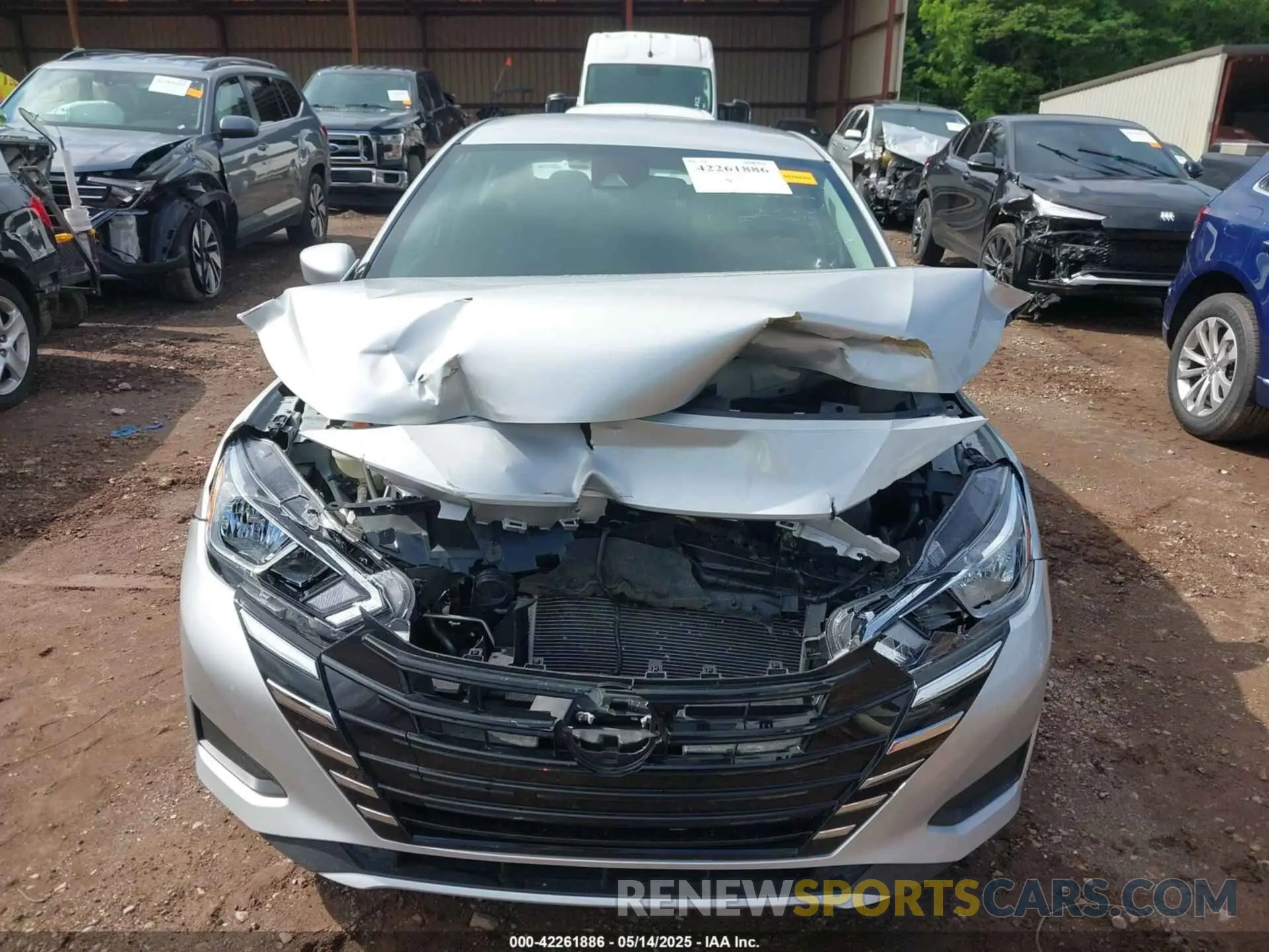 6 Photograph of a damaged car 3N1CN8EV8PL862755 NISSAN VERSA 2023