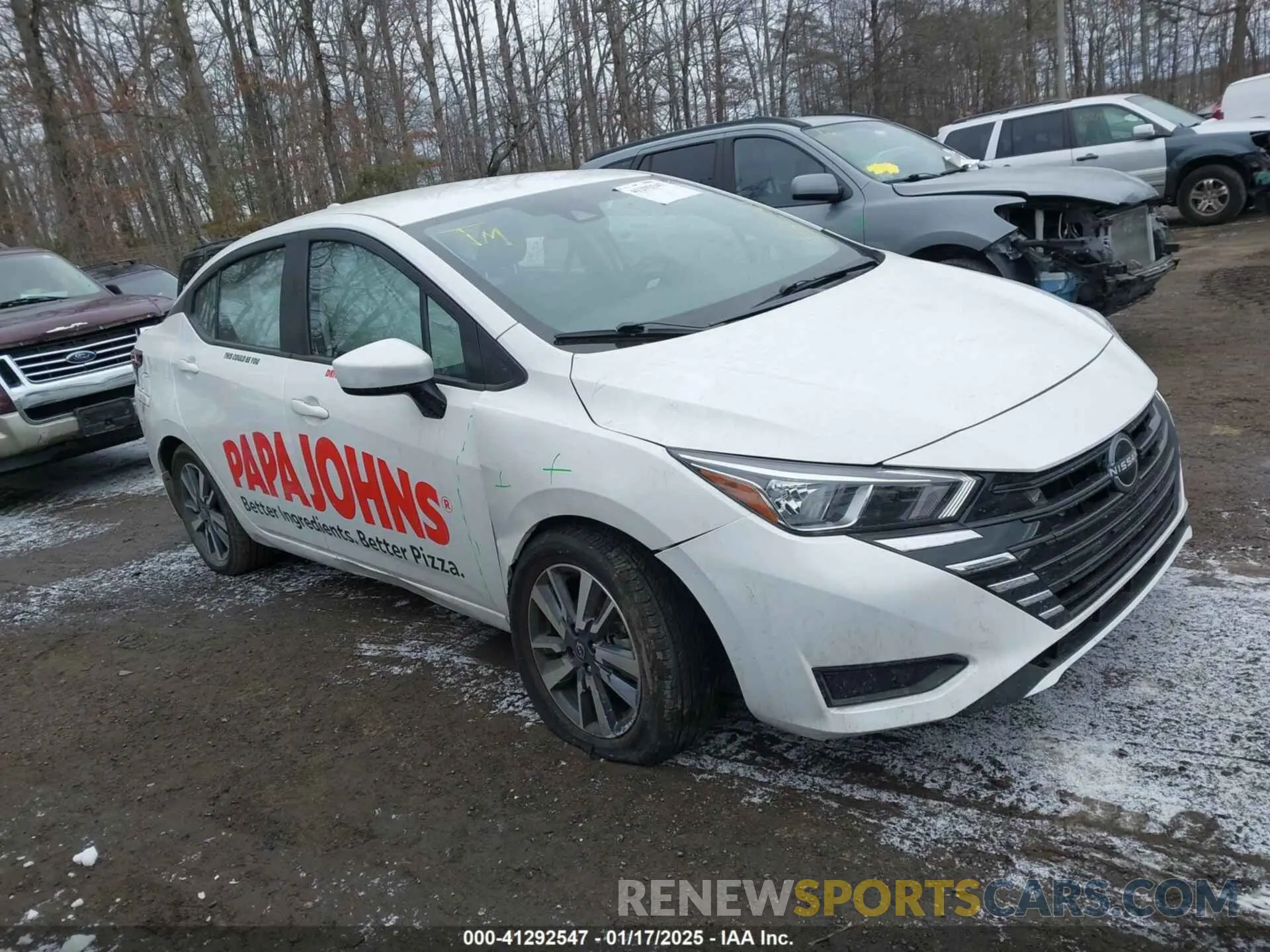 1 Photograph of a damaged car 3N1CN8EV8PL871536 NISSAN VERSA 2023