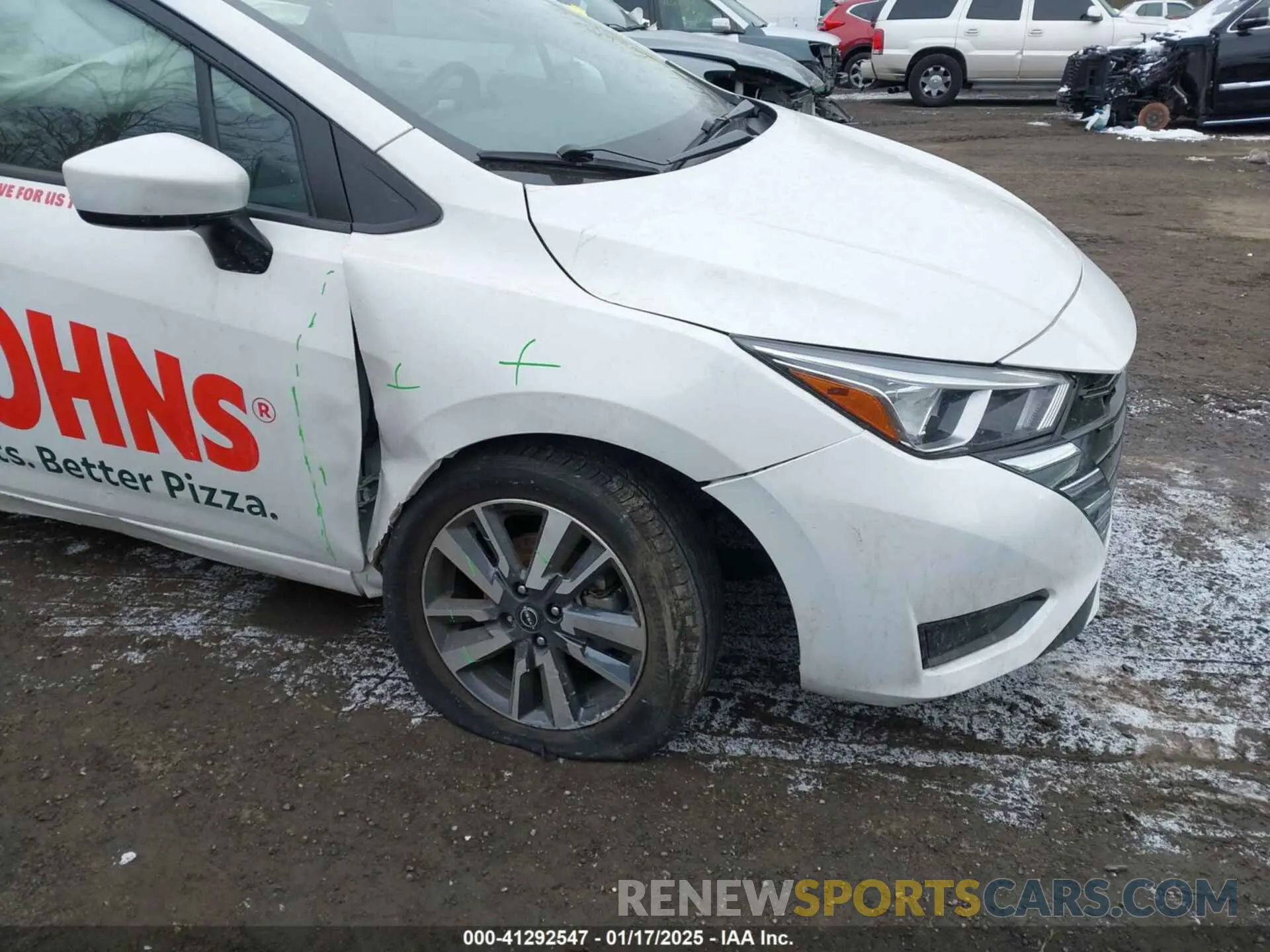 6 Photograph of a damaged car 3N1CN8EV8PL871536 NISSAN VERSA 2023