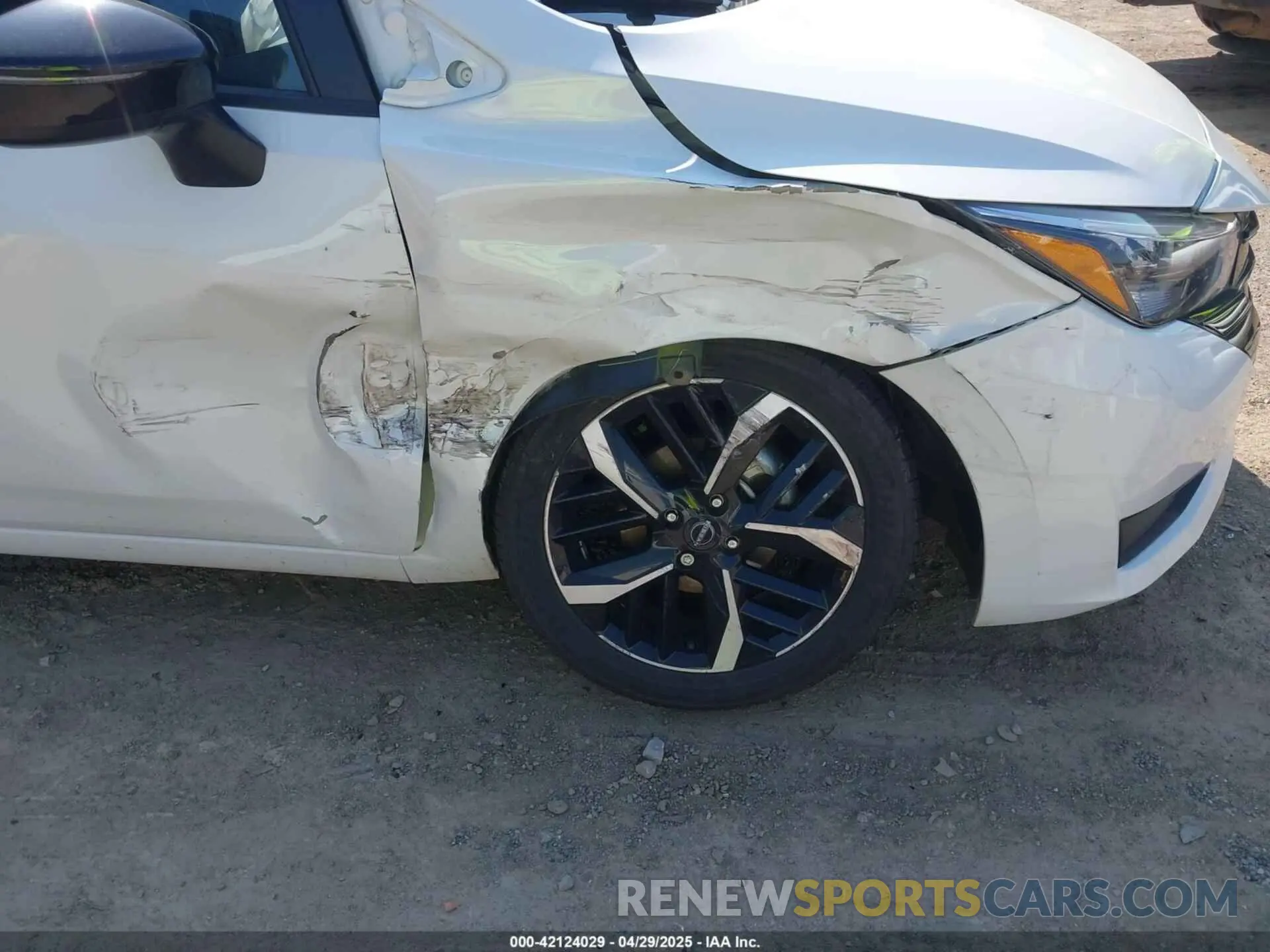 6 Photograph of a damaged car 3N1CN8FV0PL834253 NISSAN VERSA 2023