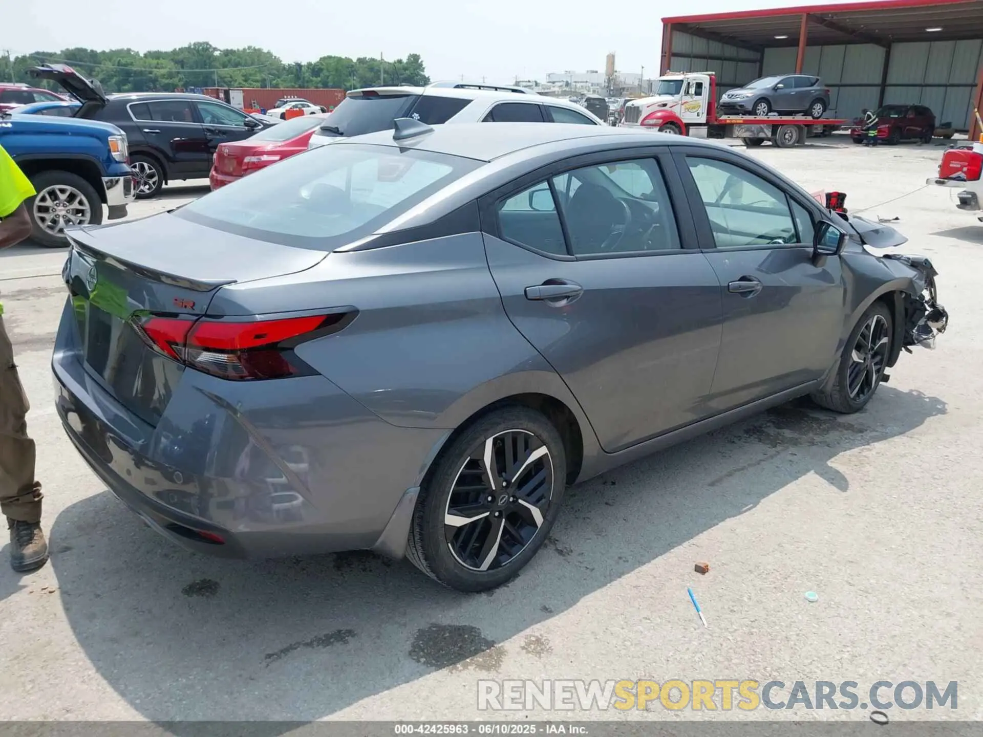 4 Photograph of a damaged car 3N1CN8FV1PL856536 NISSAN VERSA 2023