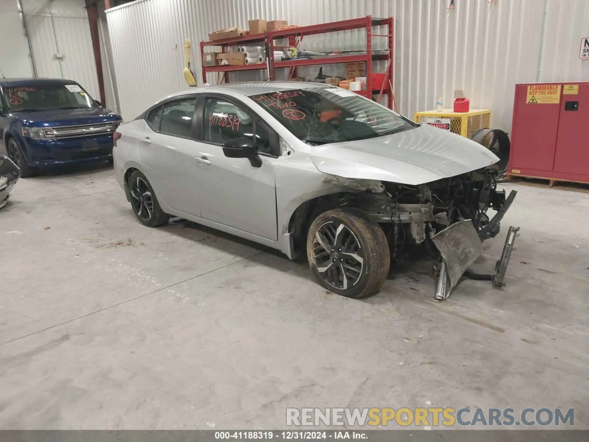 1 Photograph of a damaged car 3N1CN8FV4PL837317 NISSAN VERSA 2023