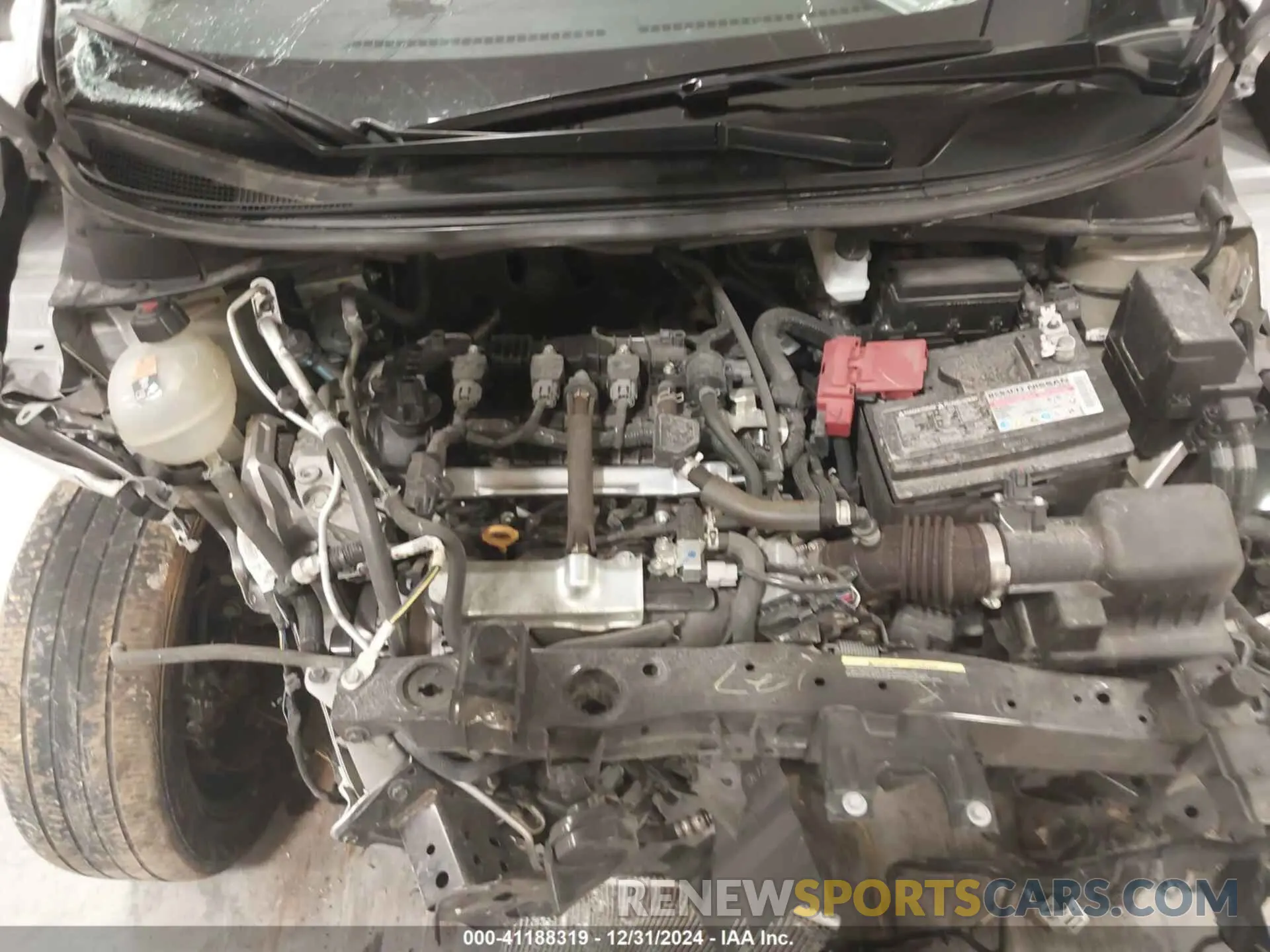 10 Photograph of a damaged car 3N1CN8FV4PL837317 NISSAN VERSA 2023