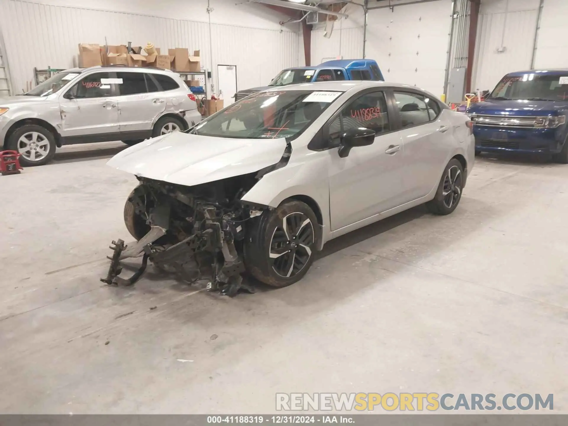 2 Photograph of a damaged car 3N1CN8FV4PL837317 NISSAN VERSA 2023