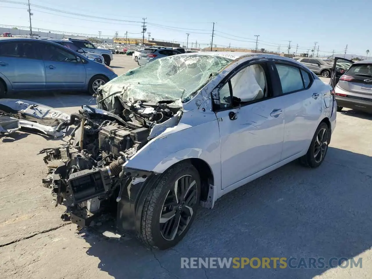 1 Photograph of a damaged car 3N1CN8FV6PL860615 NISSAN VERSA 2023