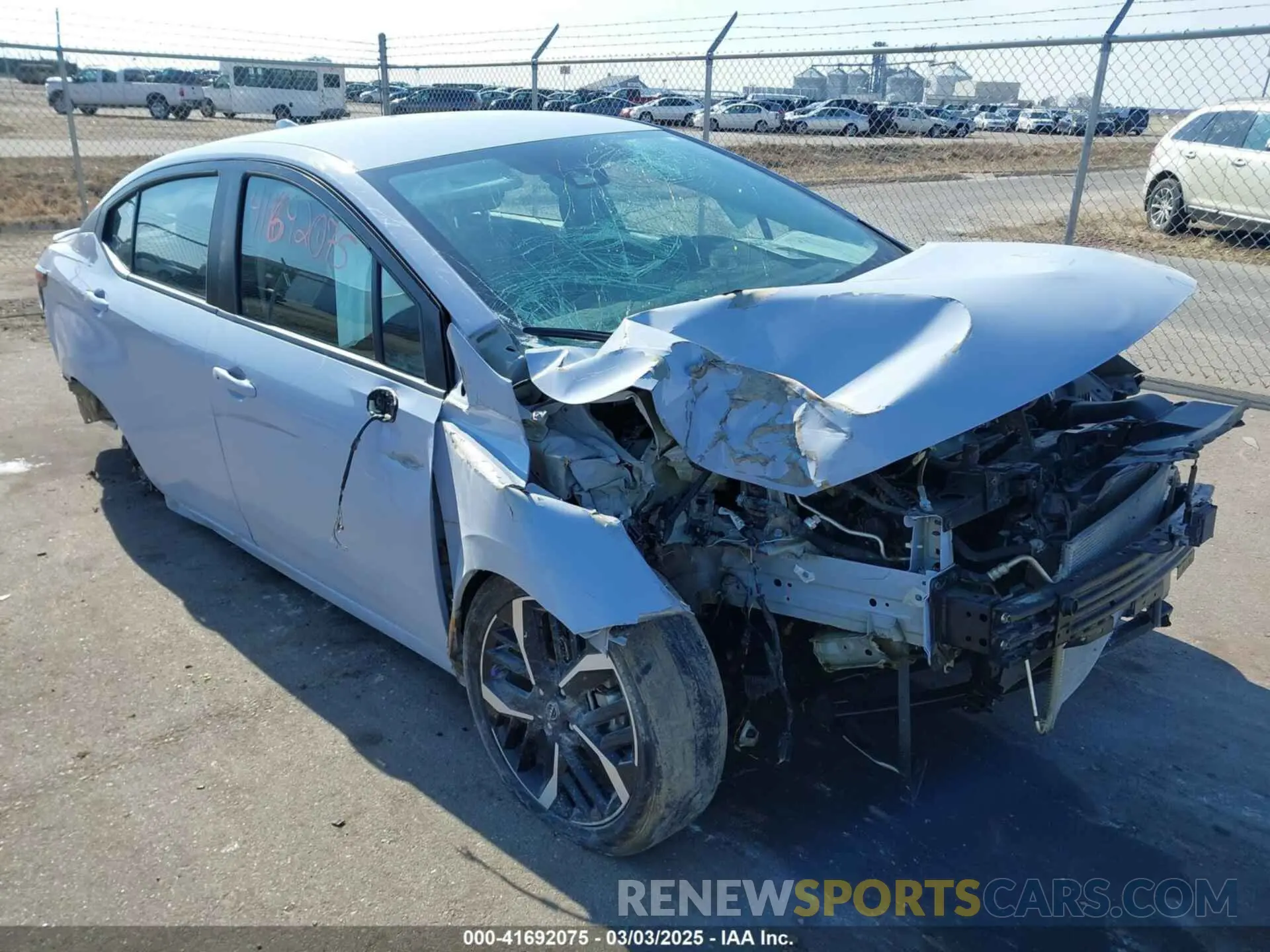 1 Photograph of a damaged car 3N1CN8FV9PL859961 NISSAN VERSA 2023