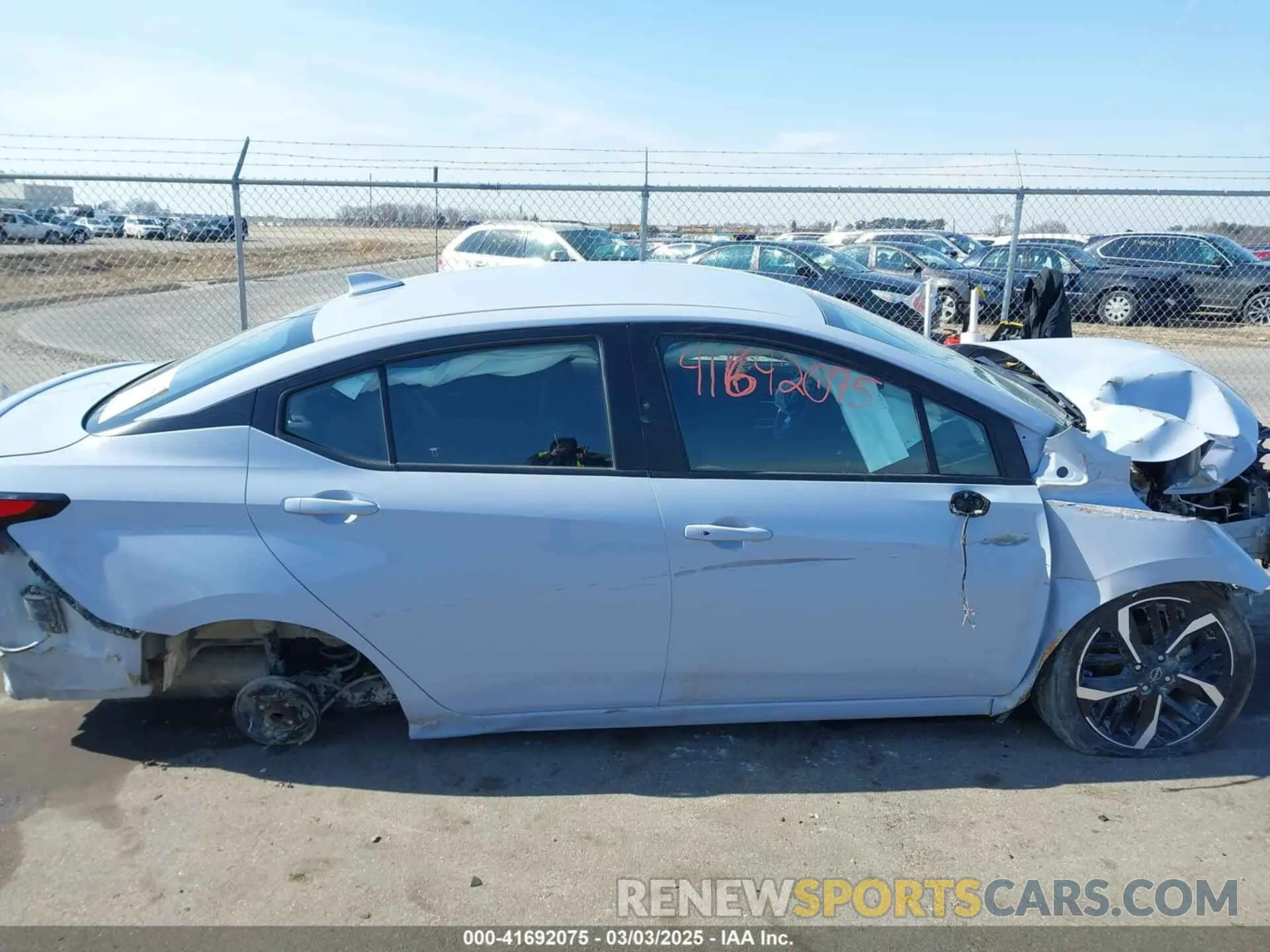13 Photograph of a damaged car 3N1CN8FV9PL859961 NISSAN VERSA 2023