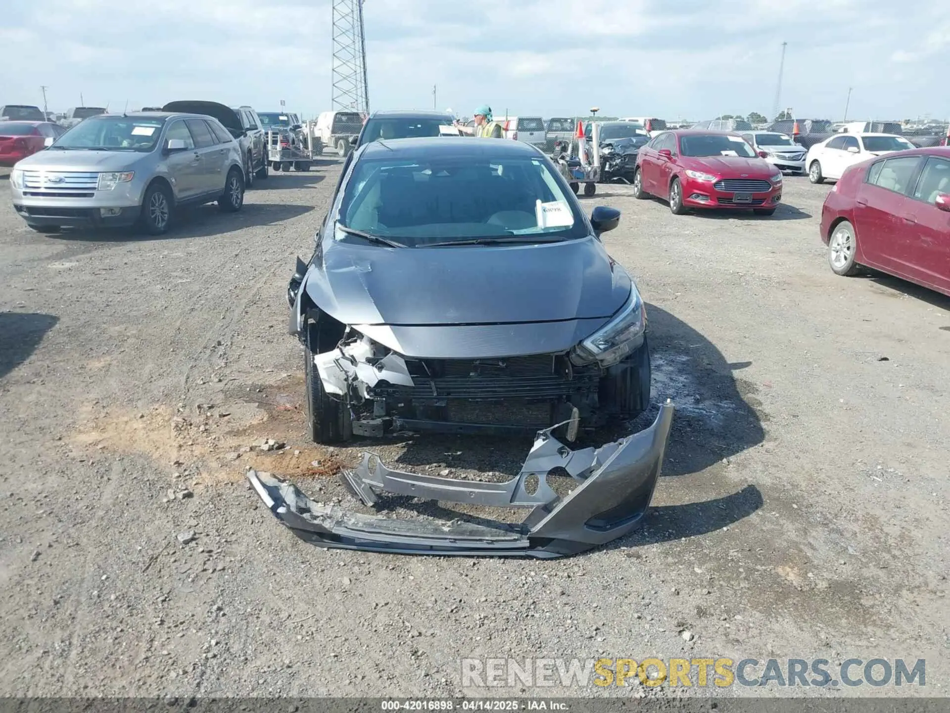 12 Photograph of a damaged car 3N1CN8FV9PL860303 NISSAN VERSA 2023