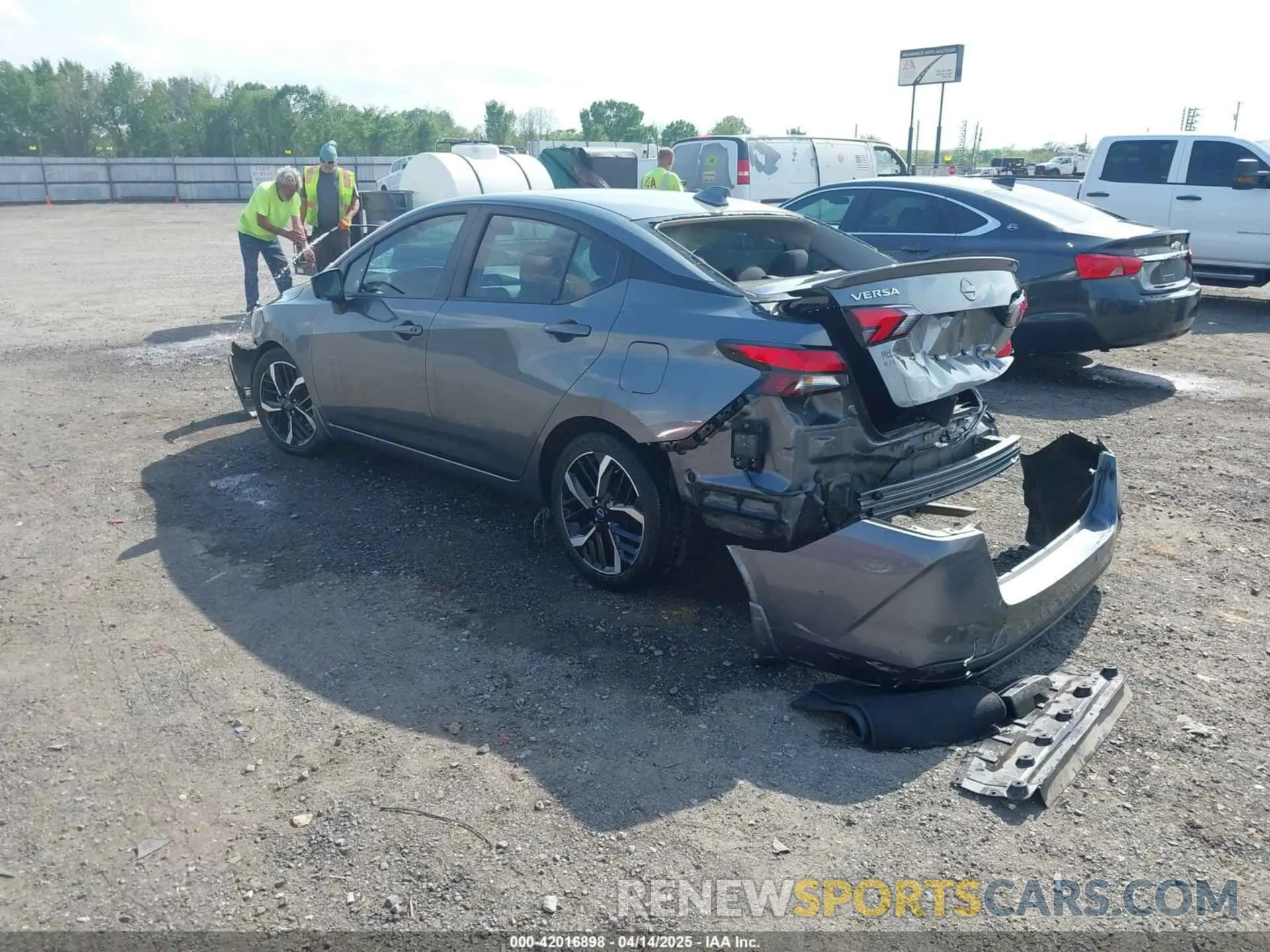 3 Photograph of a damaged car 3N1CN8FV9PL860303 NISSAN VERSA 2023