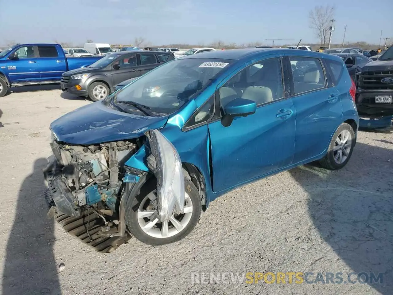 1 Photograph of a damaged car 3N1CE2CP9FL389352 NISSAN VERSA 2024