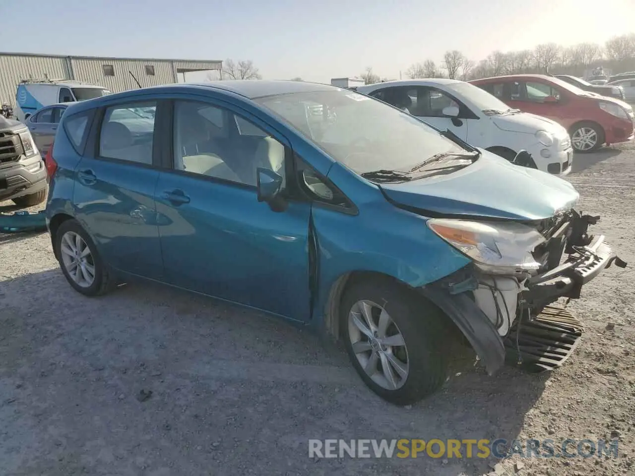 4 Photograph of a damaged car 3N1CE2CP9FL389352 NISSAN VERSA 2024