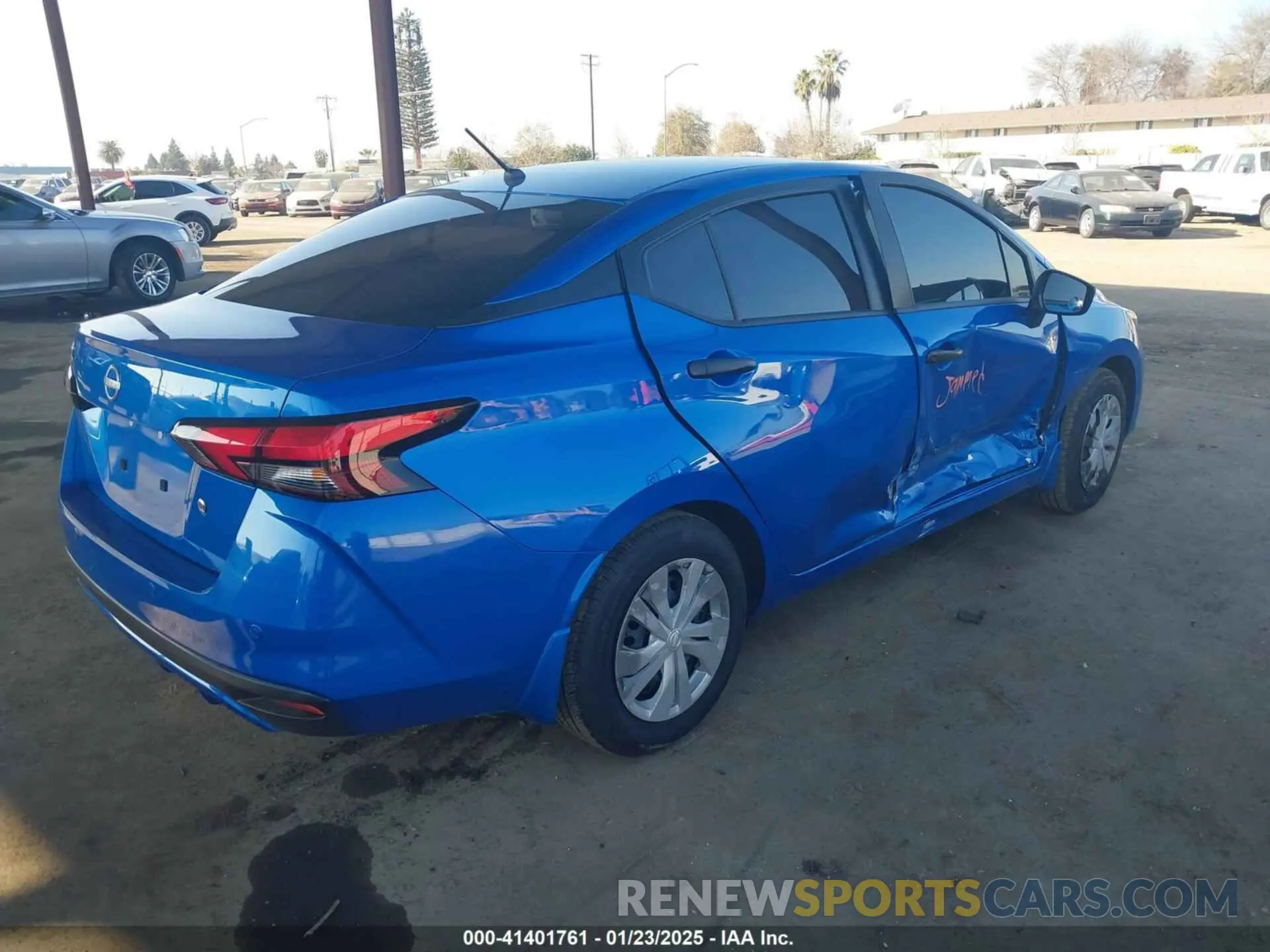 4 Photograph of a damaged car 3N1CN8BV2RL846476 NISSAN VERSA 2024