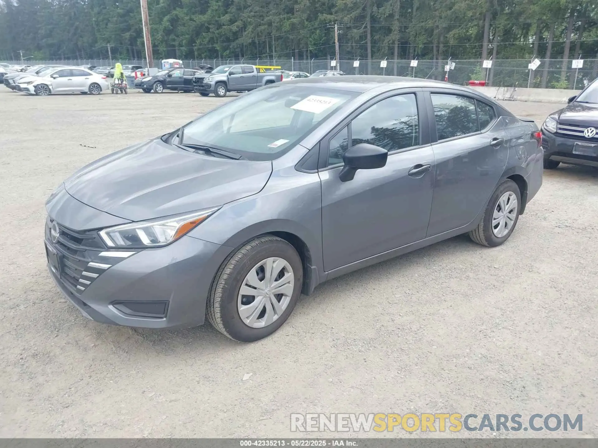 2 Photograph of a damaged car 3N1CN8BV9RL839816 NISSAN VERSA 2024