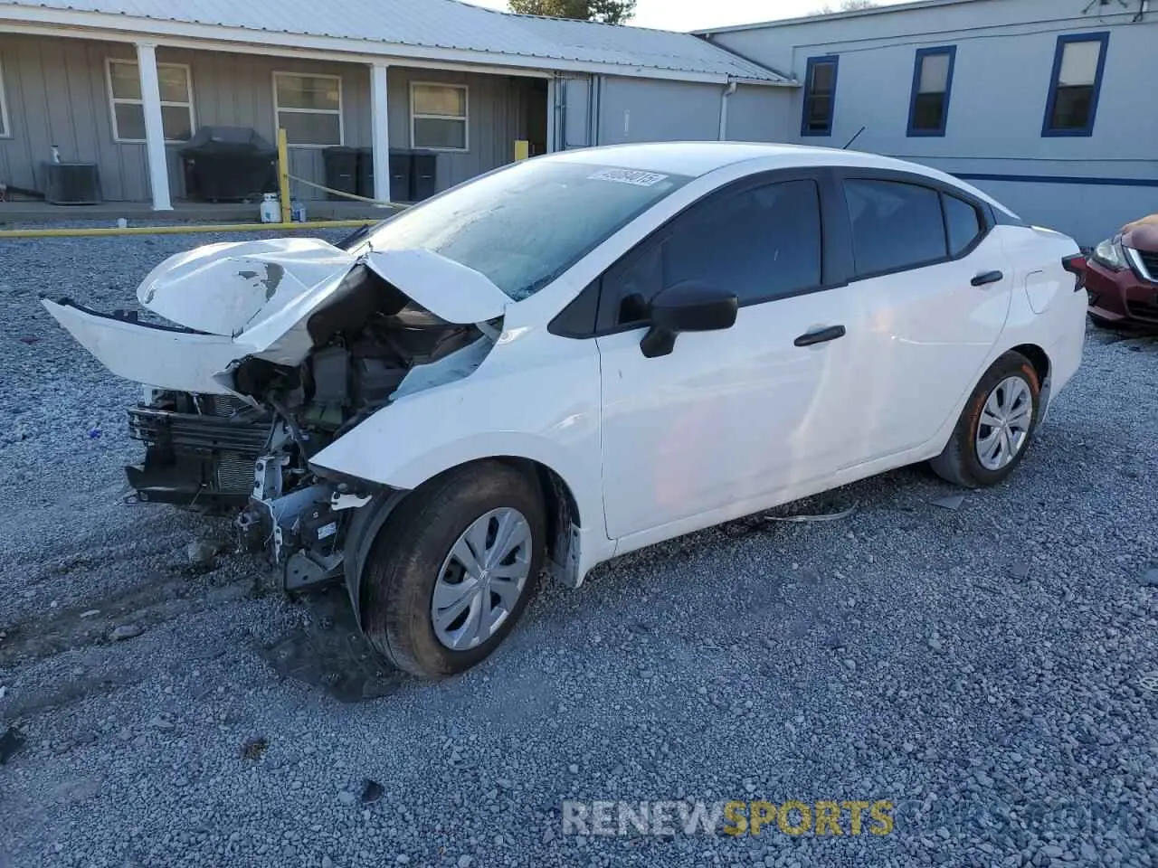 1 Photograph of a damaged car 3N1CN8BVXRL920100 NISSAN VERSA 2024