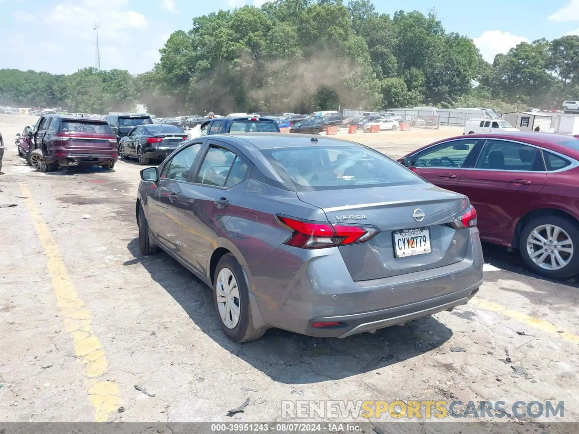 3 Photograph of a damaged car 3N1CN8DV0RL840544 NISSAN VERSA 2024
