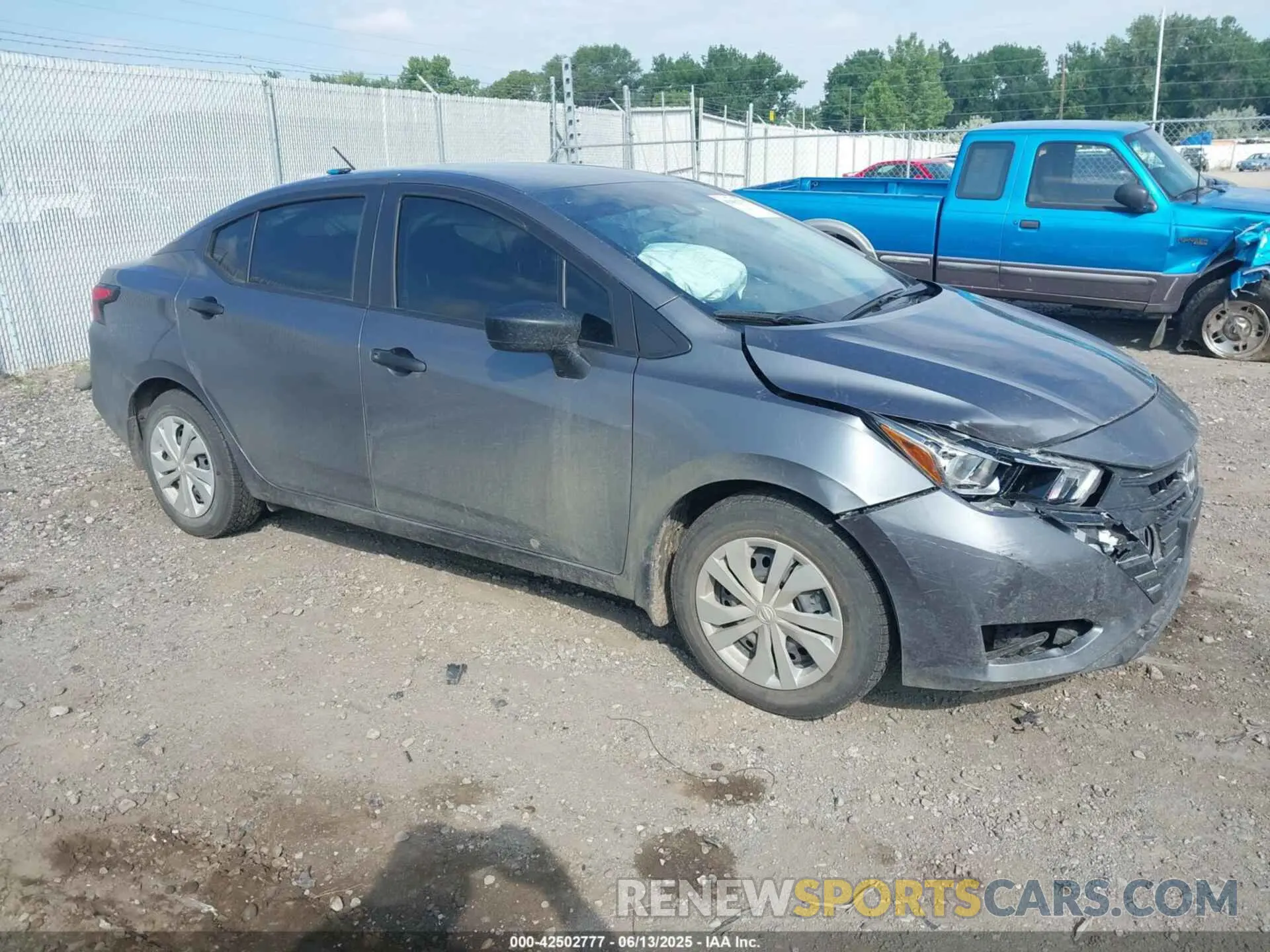 1 Photograph of a damaged car 3N1CN8DV0RL846716 NISSAN VERSA 2024
