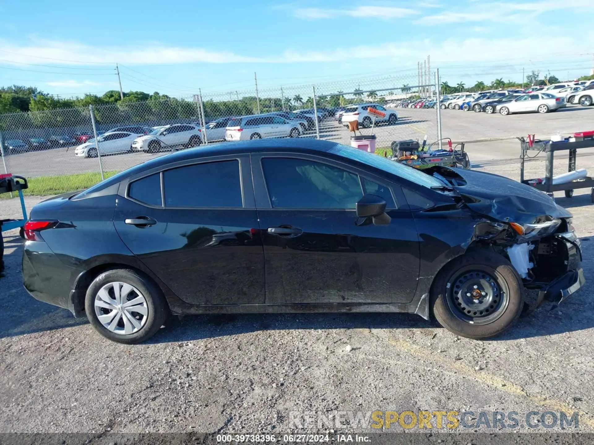 13 Photograph of a damaged car 3N1CN8DV0RL869963 NISSAN VERSA 2024