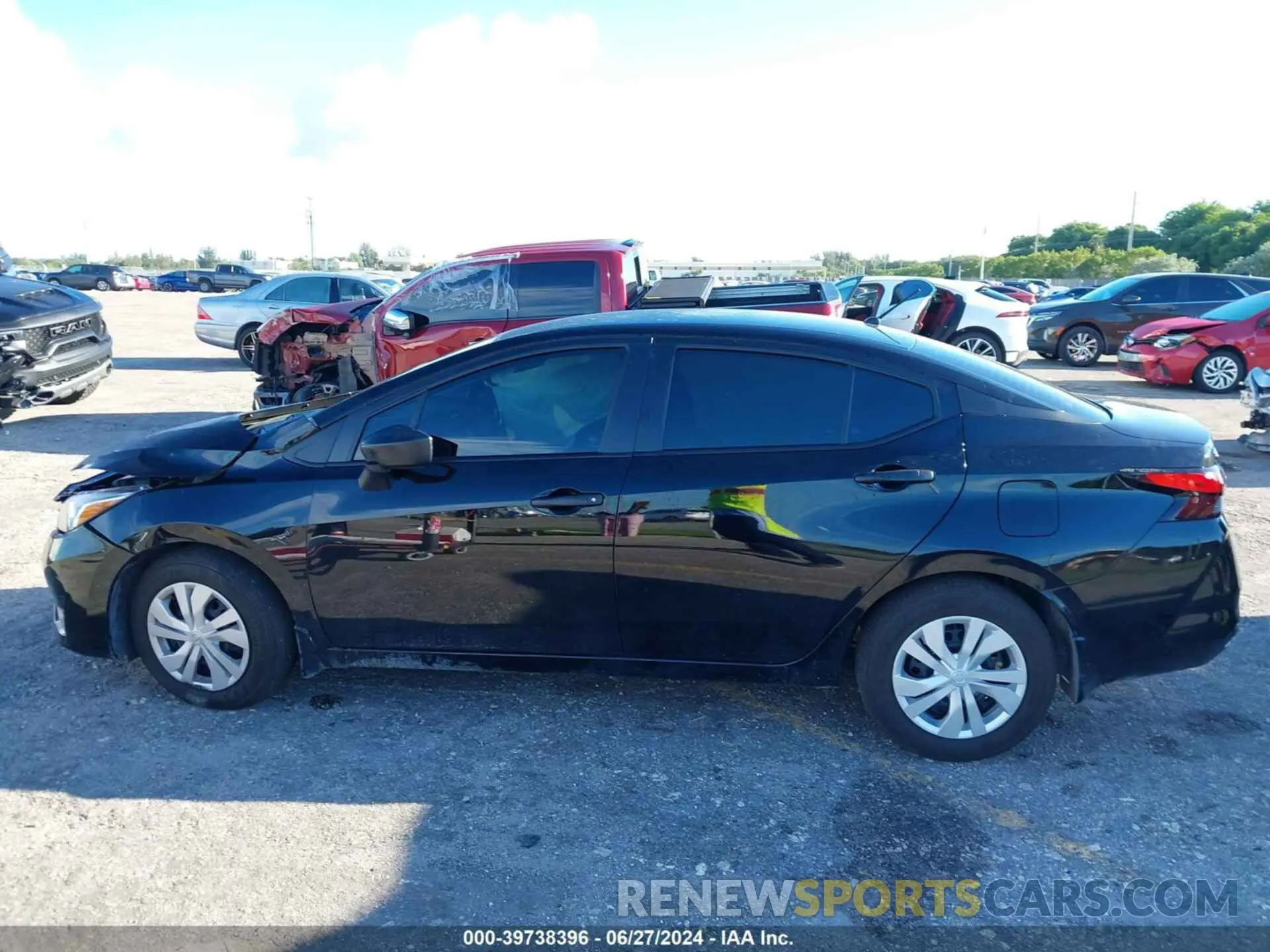 14 Photograph of a damaged car 3N1CN8DV0RL869963 NISSAN VERSA 2024