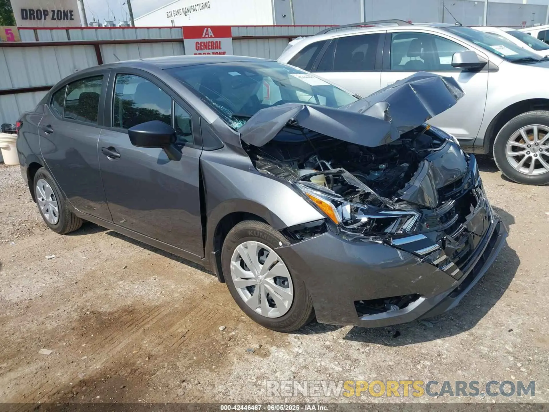 1 Photograph of a damaged car 3N1CN8DV0RL916084 NISSAN VERSA 2024
