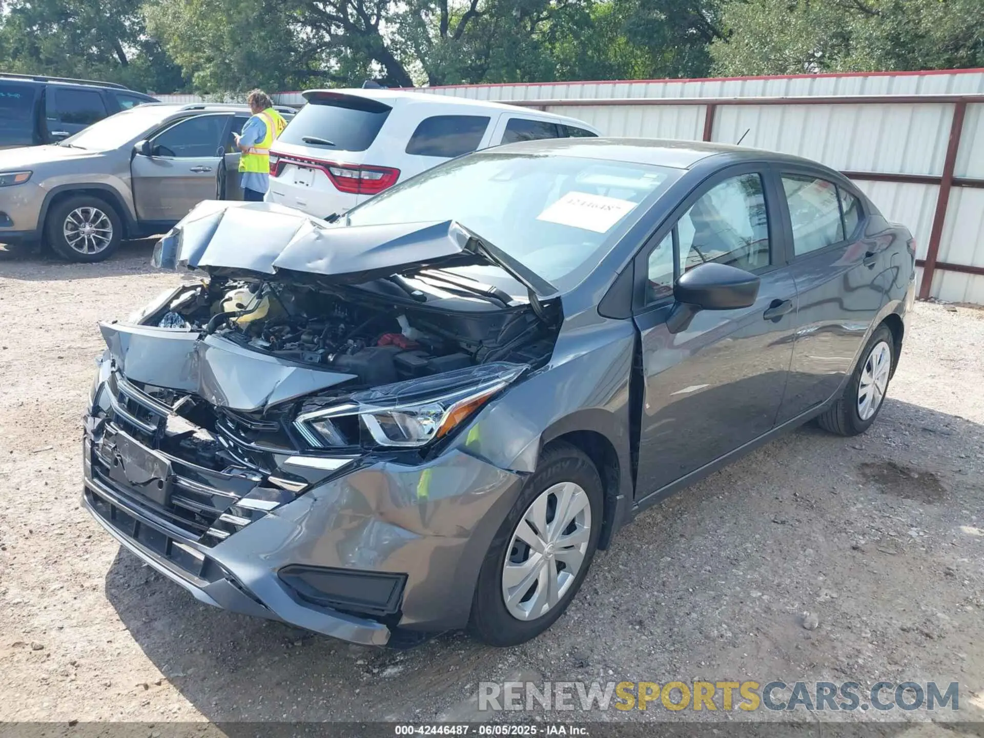 2 Photograph of a damaged car 3N1CN8DV0RL916084 NISSAN VERSA 2024