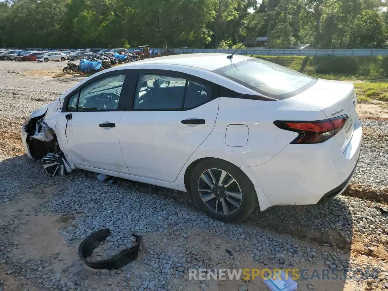 2 Photograph of a damaged car 3N1CN8DV0RL917865 NISSAN VERSA 2024