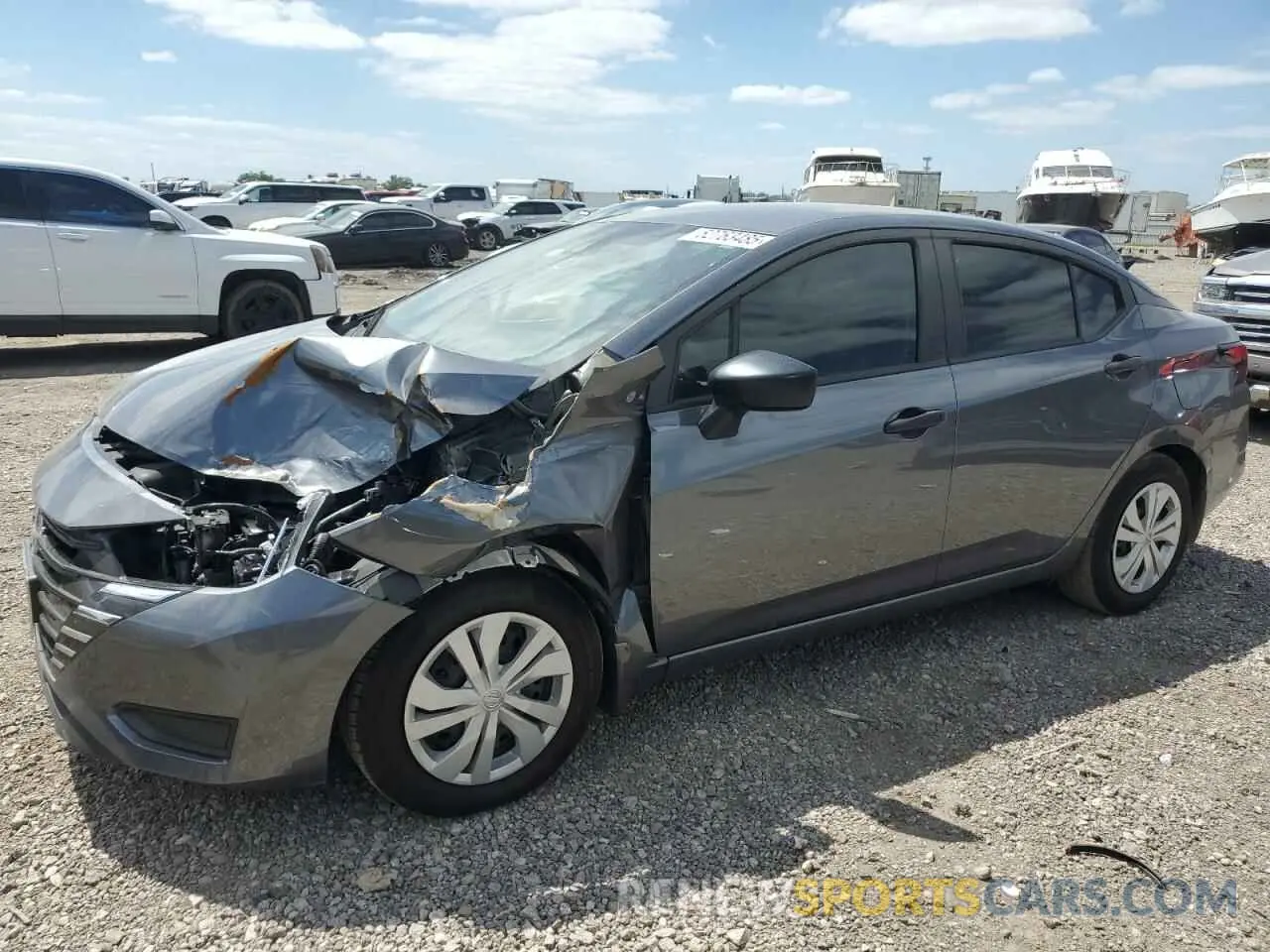 1 Photograph of a damaged car 3N1CN8DV1RL838074 NISSAN VERSA 2024