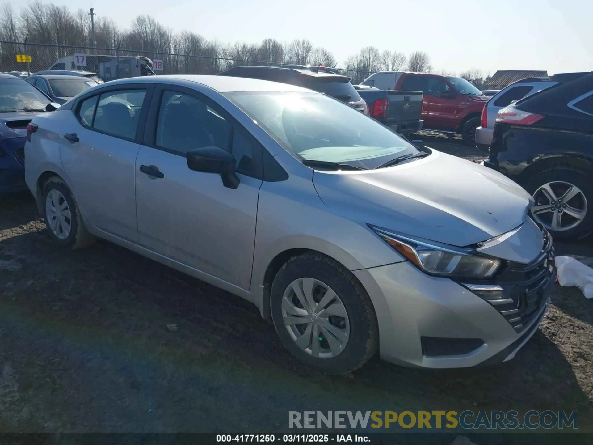 1 Photograph of a damaged car 3N1CN8DV1RL838303 NISSAN VERSA 2024