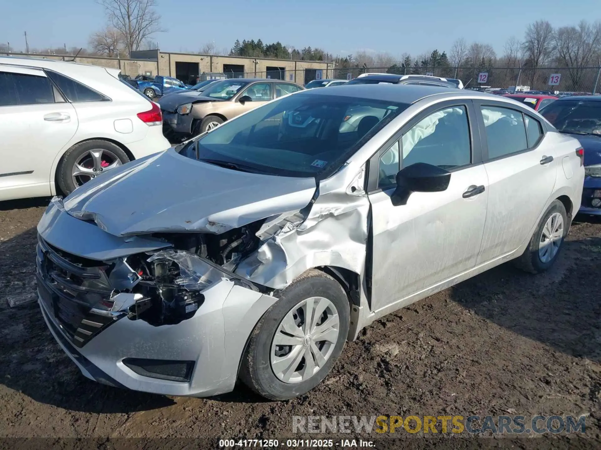2 Photograph of a damaged car 3N1CN8DV1RL838303 NISSAN VERSA 2024