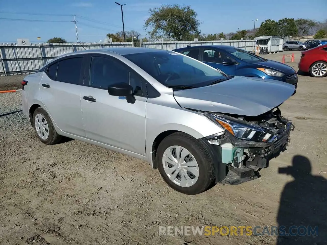 4 Photograph of a damaged car 3N1CN8DV1RL861502 NISSAN VERSA 2024