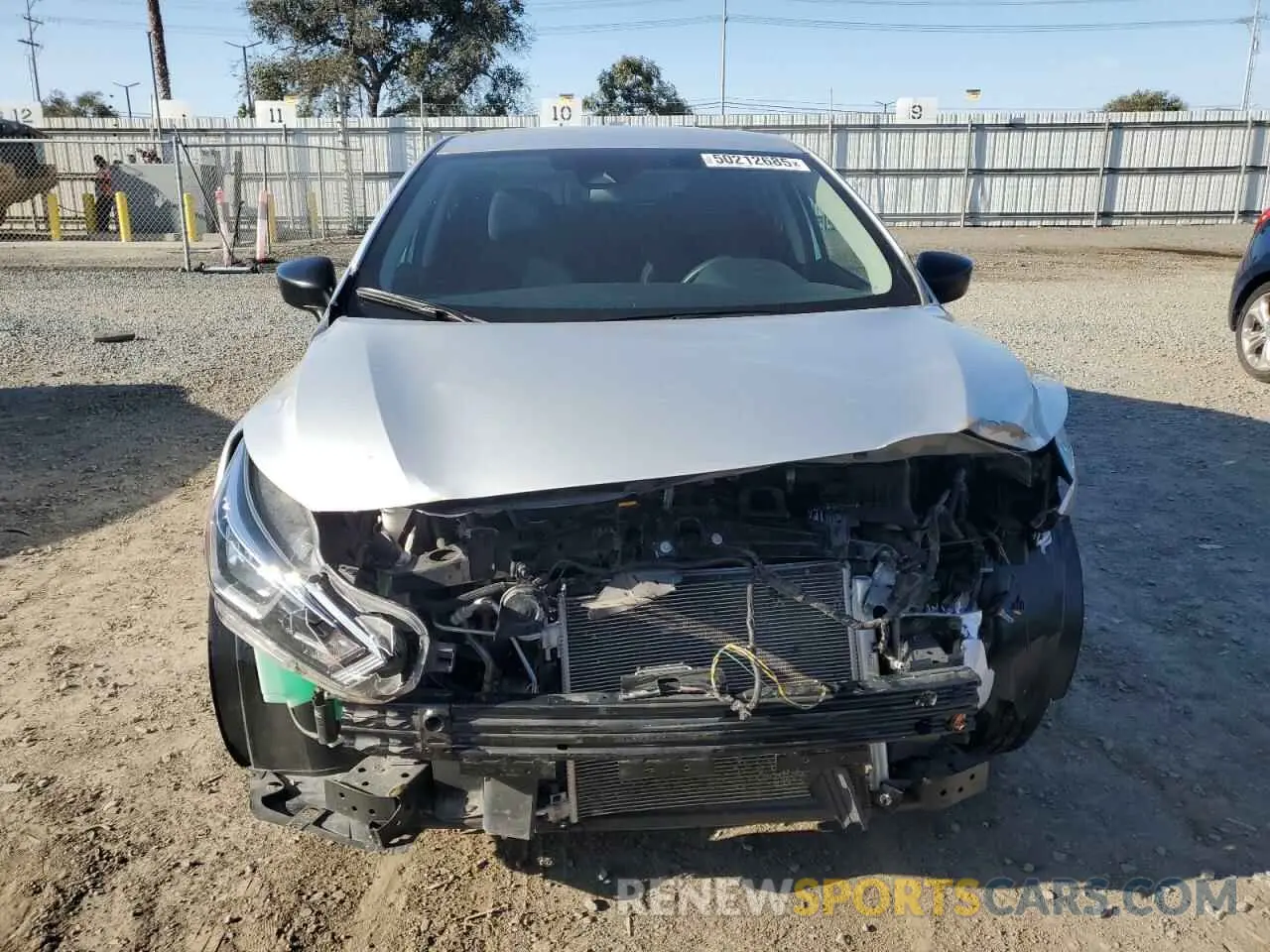 5 Photograph of a damaged car 3N1CN8DV1RL861502 NISSAN VERSA 2024