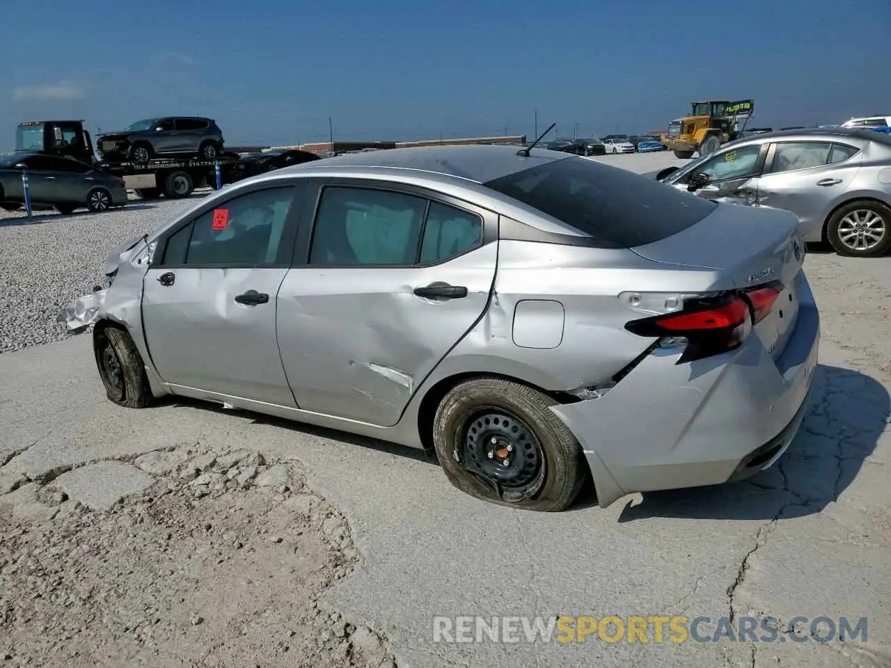 2 Photograph of a damaged car 3N1CN8DV1RL898548 NISSAN VERSA 2024